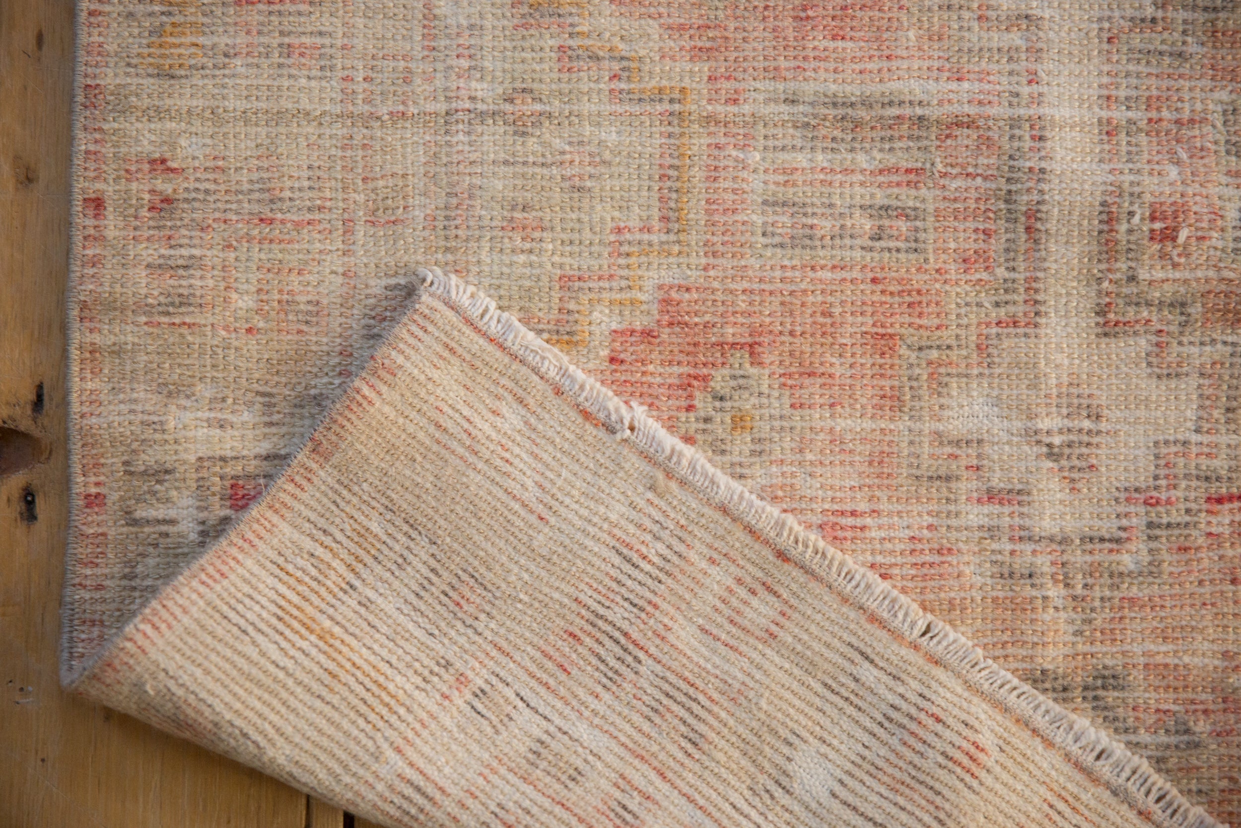 Vintage Distressed Oushak Rug Runner // ONH Item: 12791, Image 9