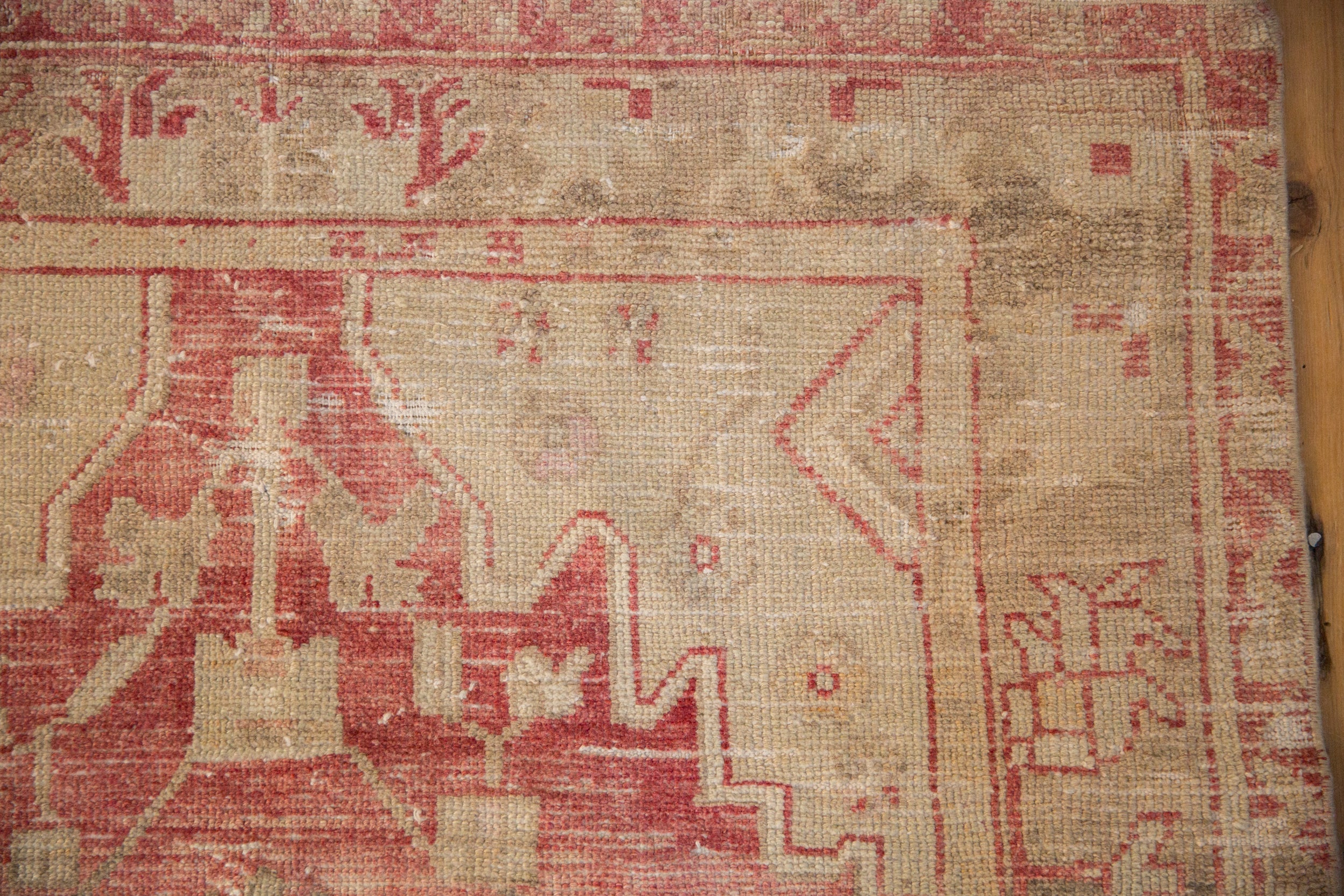 Vintage Distressed Oushak Rug Runner // ONH Item: 12792, Image 2