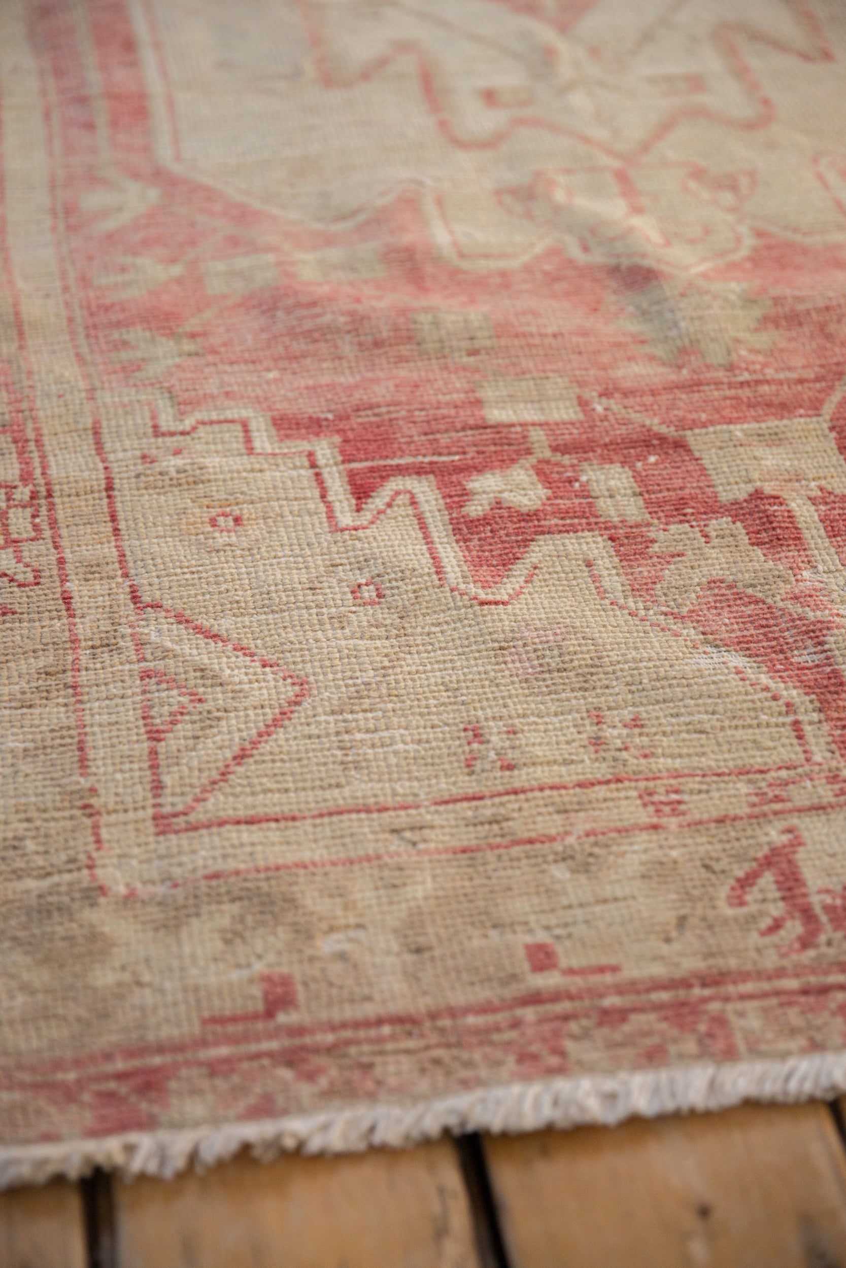 Vintage Distressed Oushak Rug Runner // ONH Item: 12792, Image 8