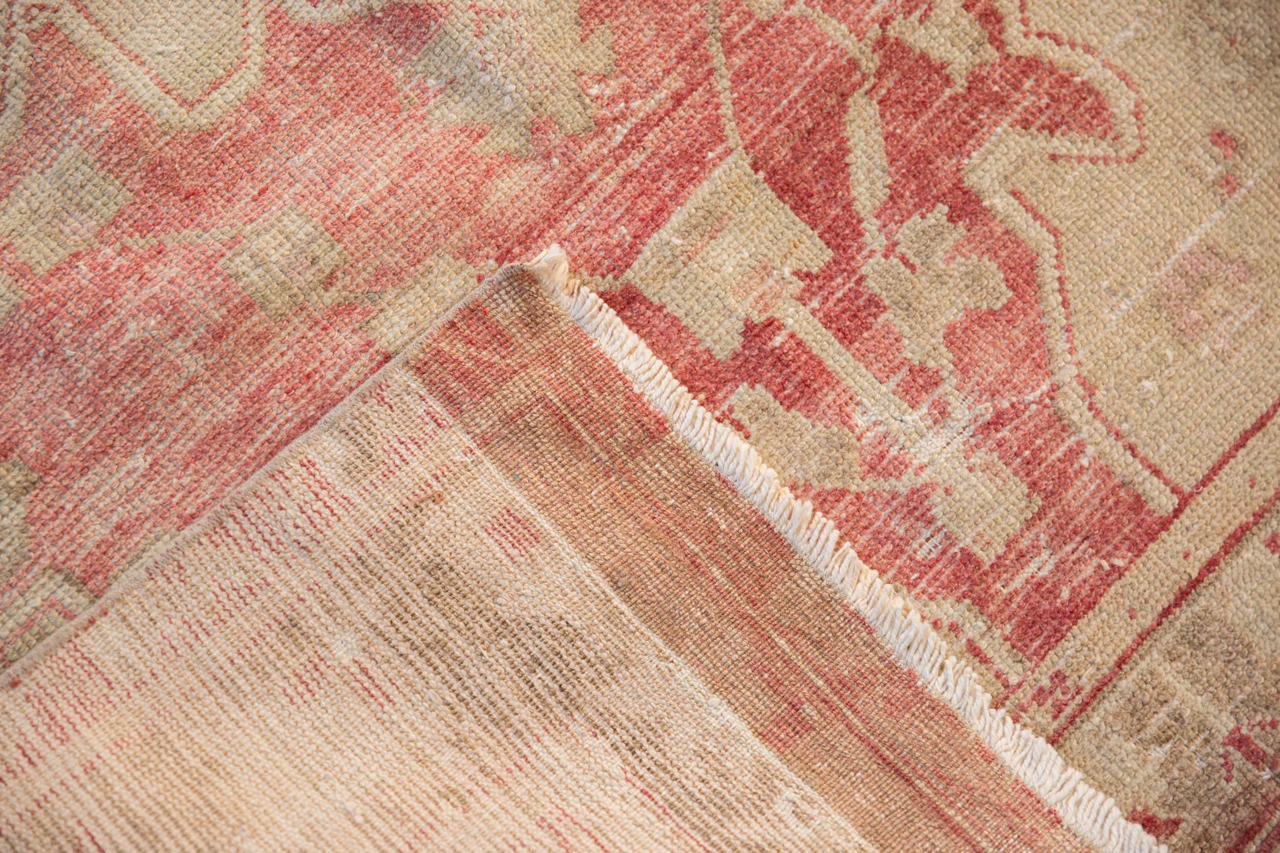 Vintage Distressed Oushak Rug Runner // ONH Item: 12792, Image 10