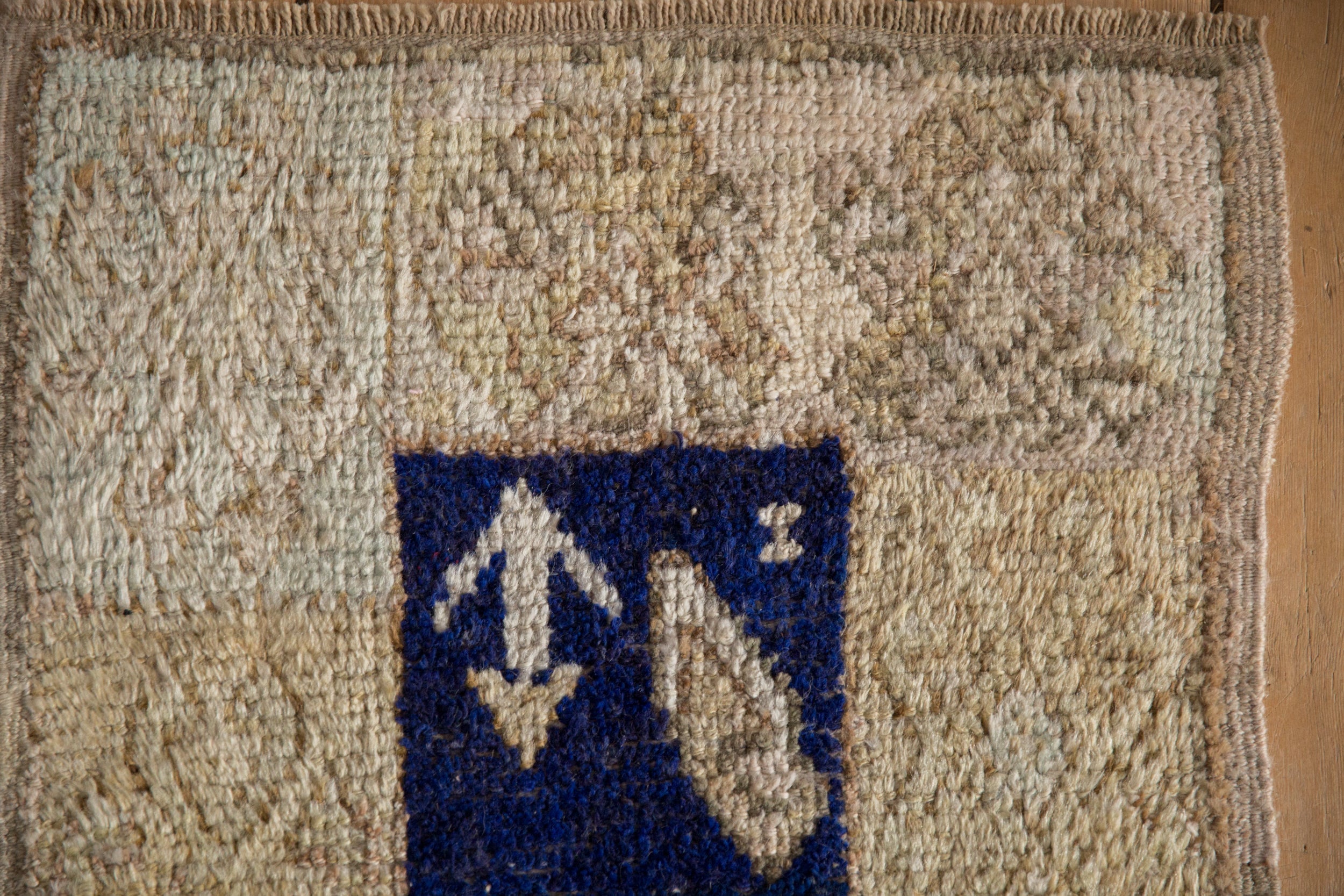 Vintage Distressed Tulu Rug Mat // ONH Item: 12802, Image 2