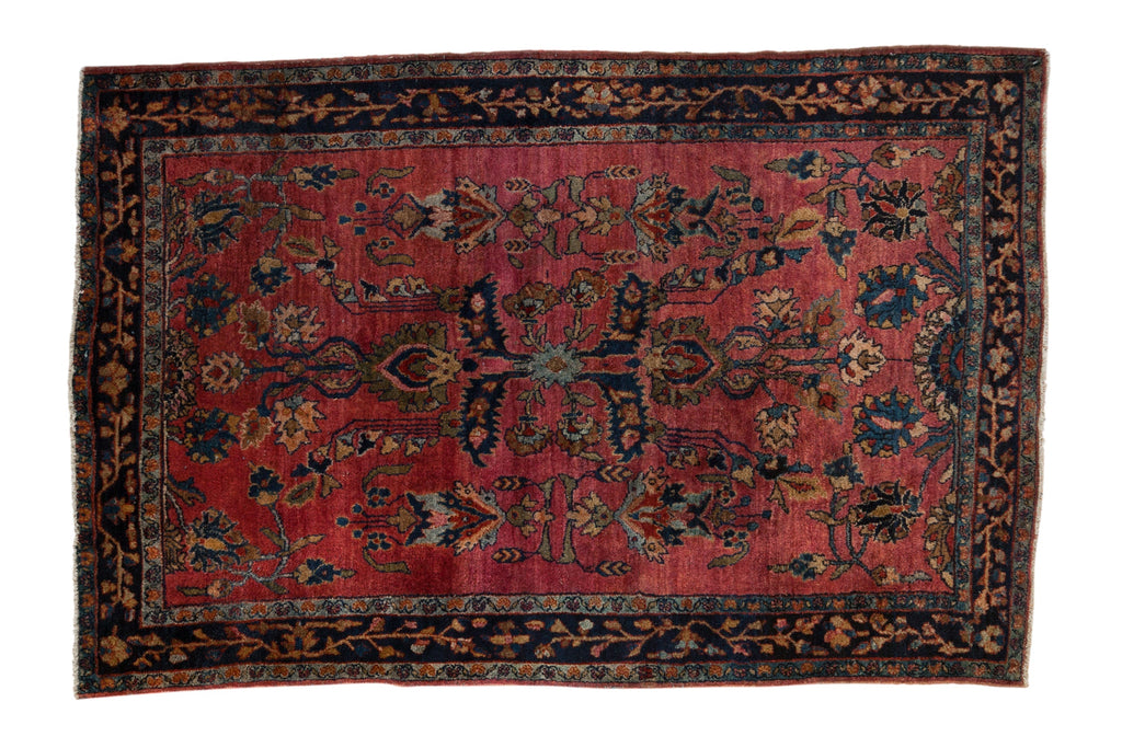 Antique Fine Sarouk Rug // ONH Item: 12838