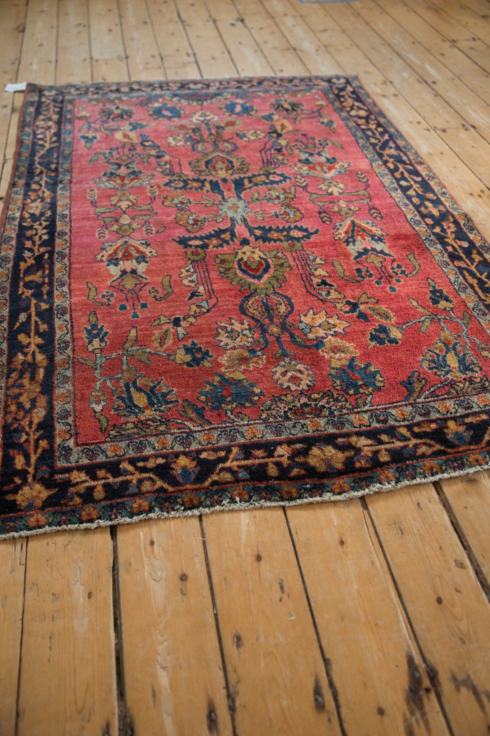 Antique Fine Sarouk Rug // ONH Item: 12838, Image 7