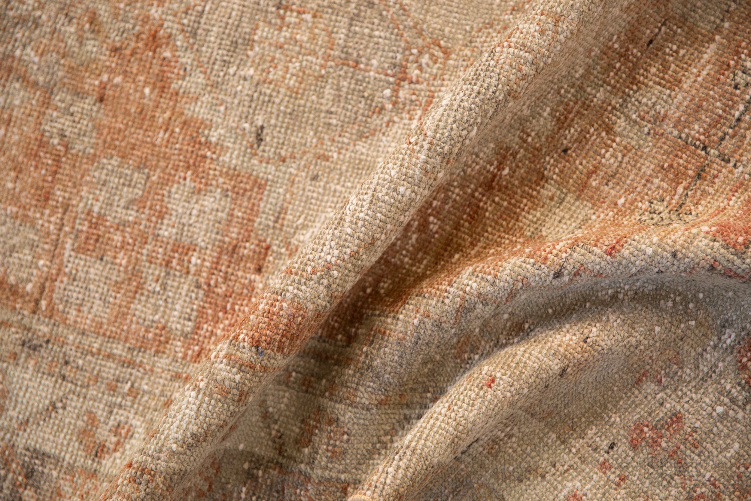 Vintage Distressed Oushak Rug Runner // ONH Item: 12875, Image 6