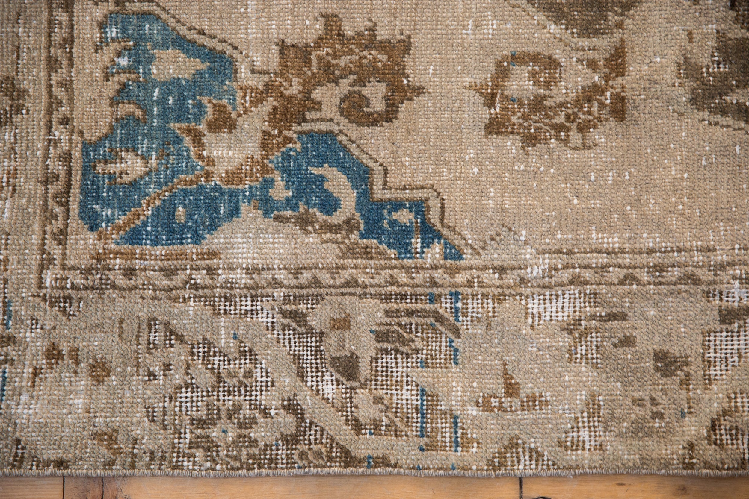 Vintage Distressed Oushak Rug // ONH Item: 12879, Image 2