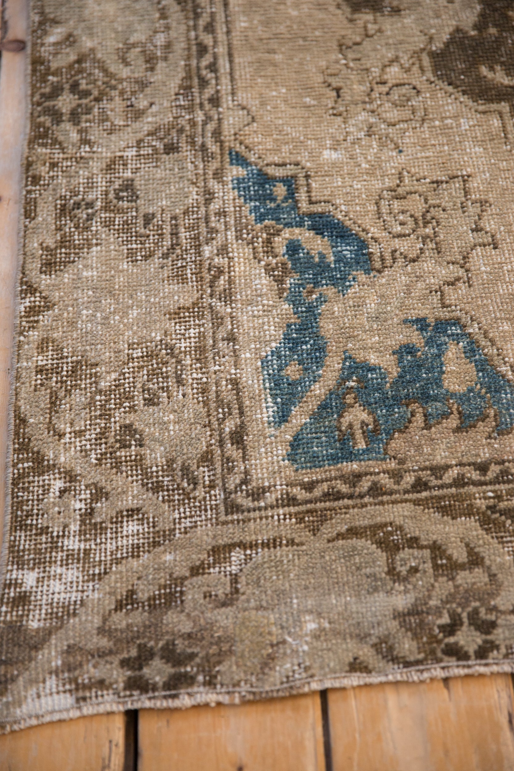 Vintage Distressed Oushak Rug // ONH Item: 12879, Image 6