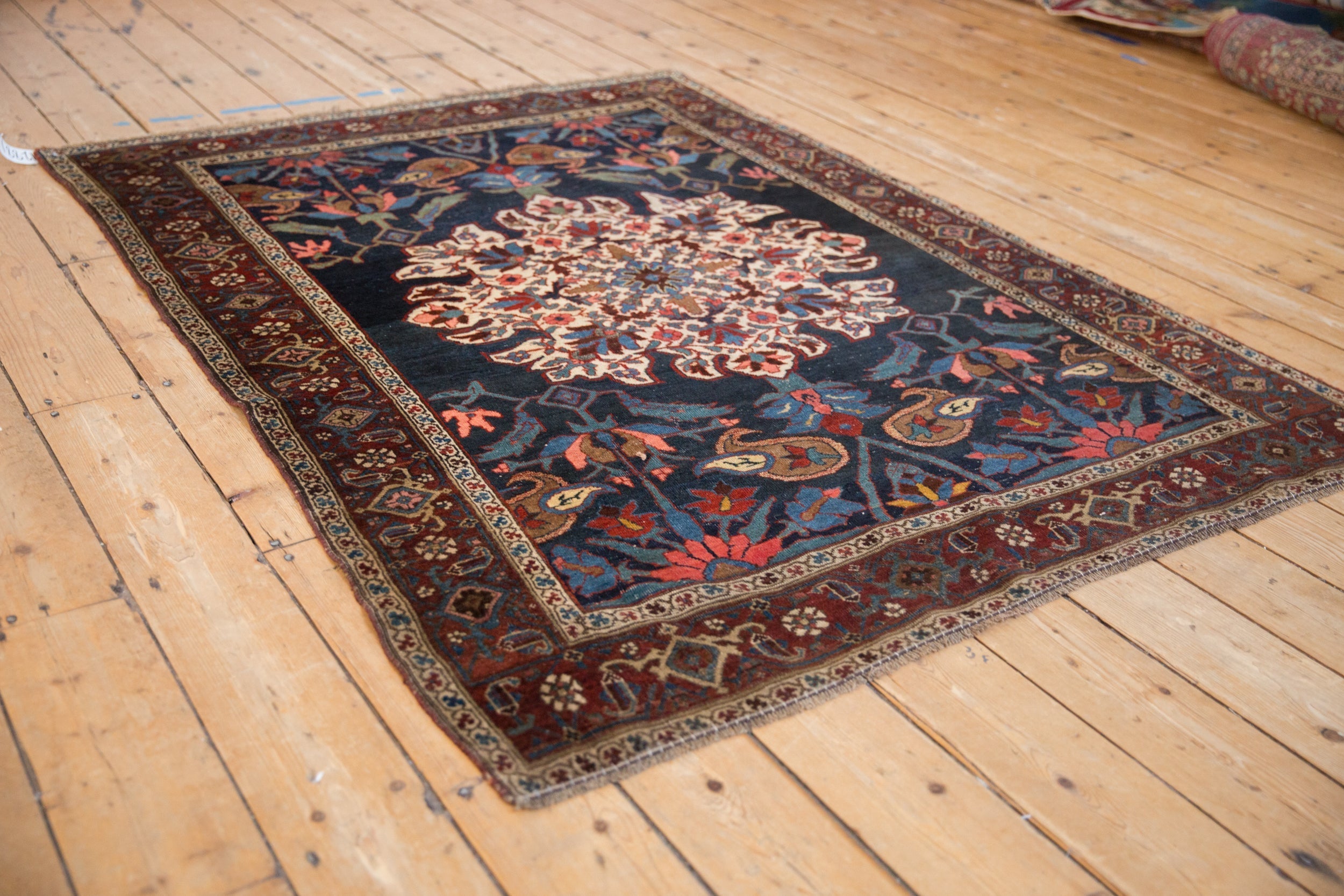 Antique Kurdish Bijar Rug // ONH Item: 12881, Image 4