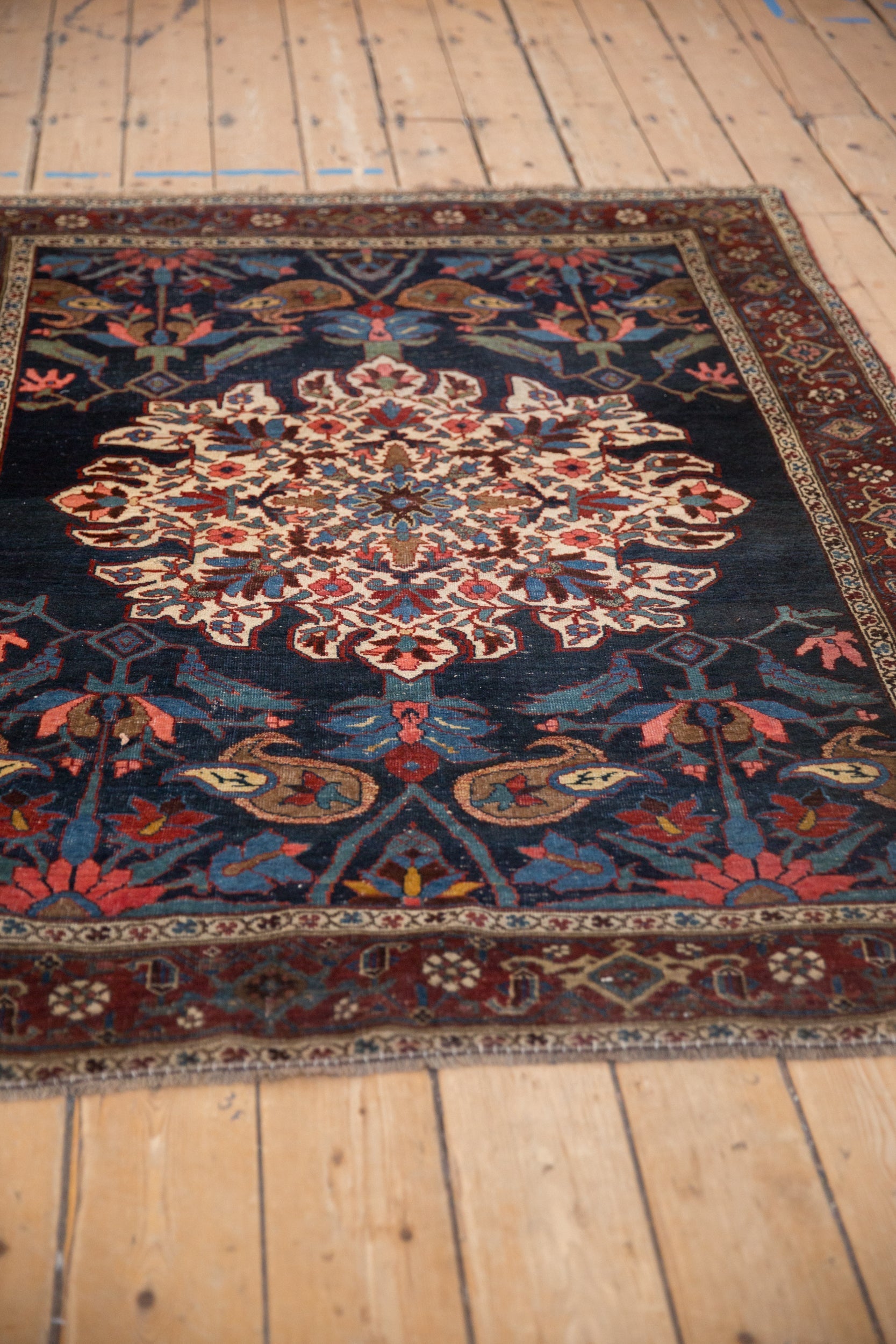 Antique Kurdish Bijar Rug // ONH Item: 12881, Image 5