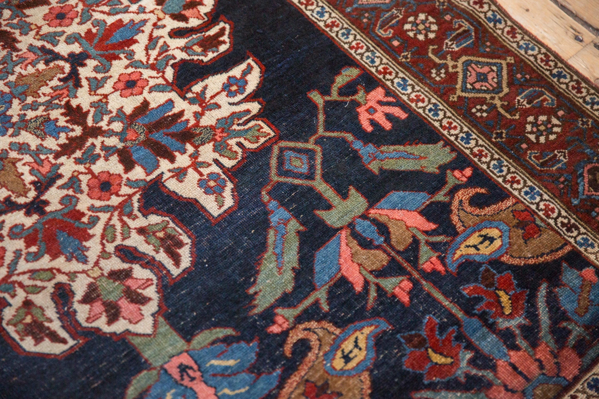 Antique Kurdish Bijar Rug // ONH Item: 12881, Image 9