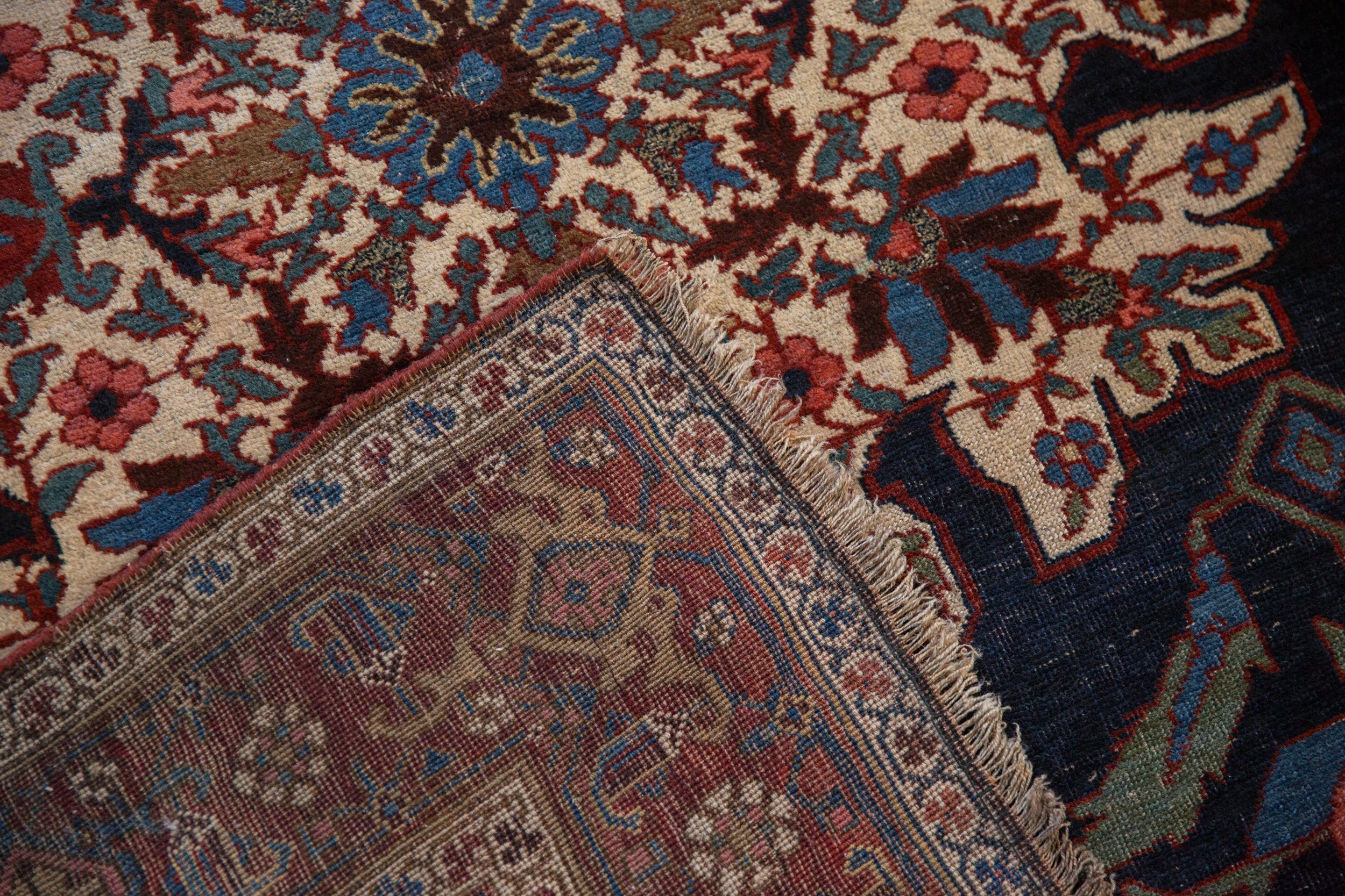 Antique Kurdish Bijar Rug // ONH Item: 12881, Image 11