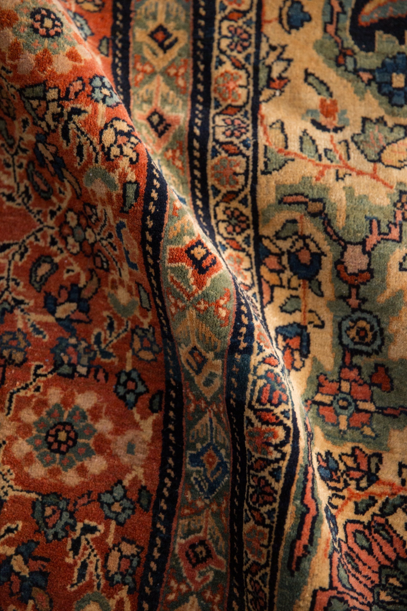 Antique Farahan Sarouk Carpet // ONH Item: 12882, Image 11