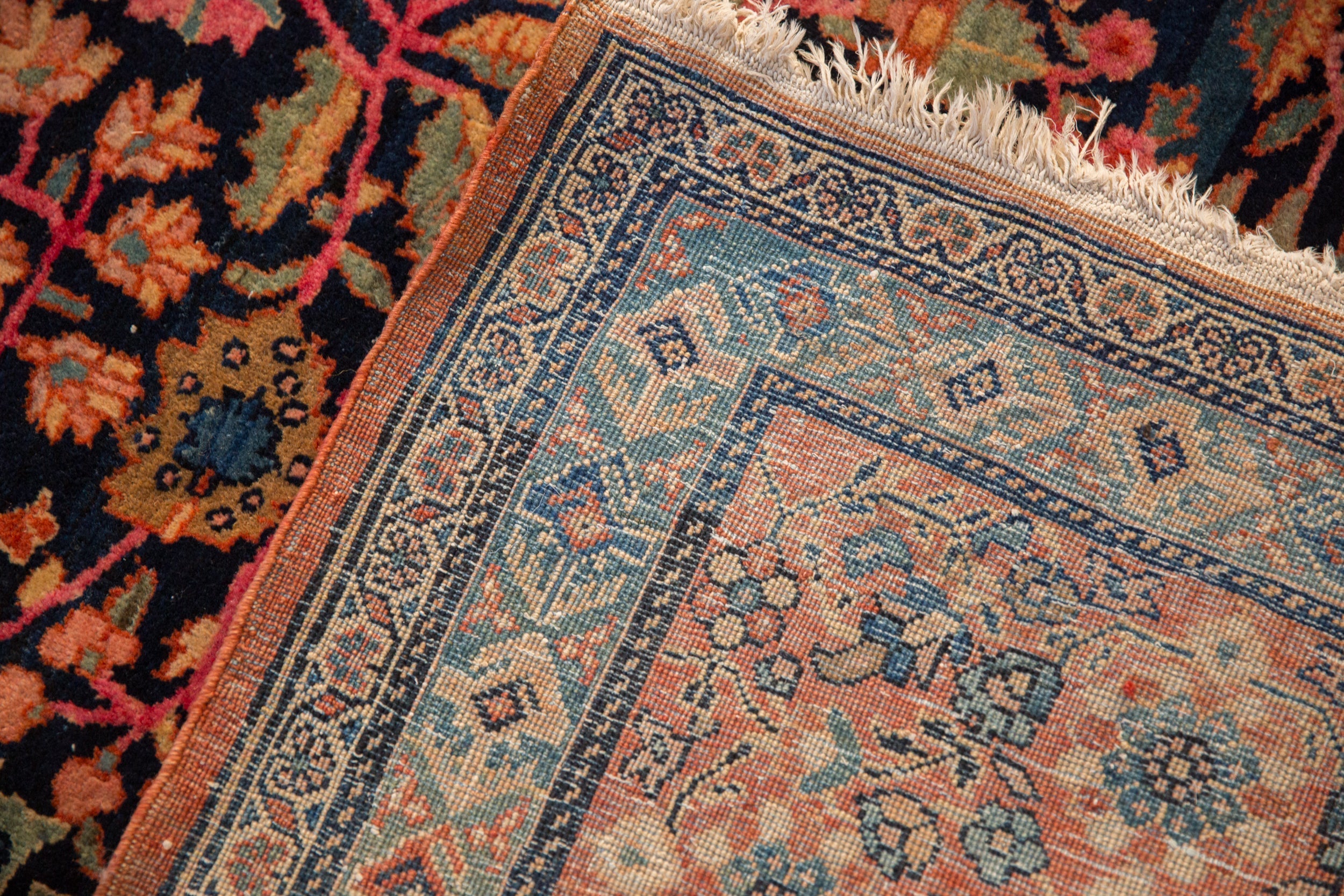 Antique Farahan Sarouk Carpet // ONH Item: 12882, Image 13
