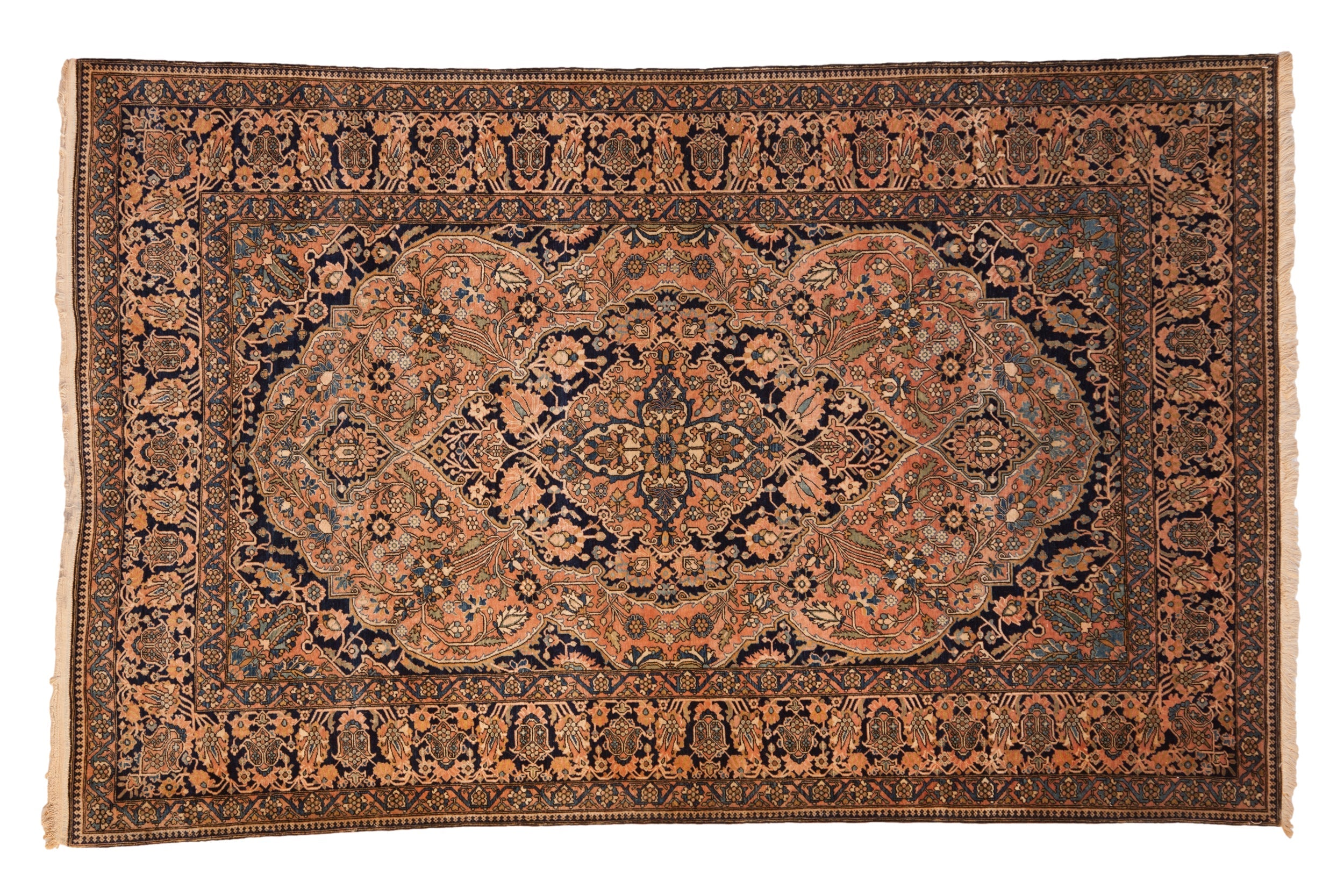 Antique Mohtashem Kashan Rug // ONH Item: 12884