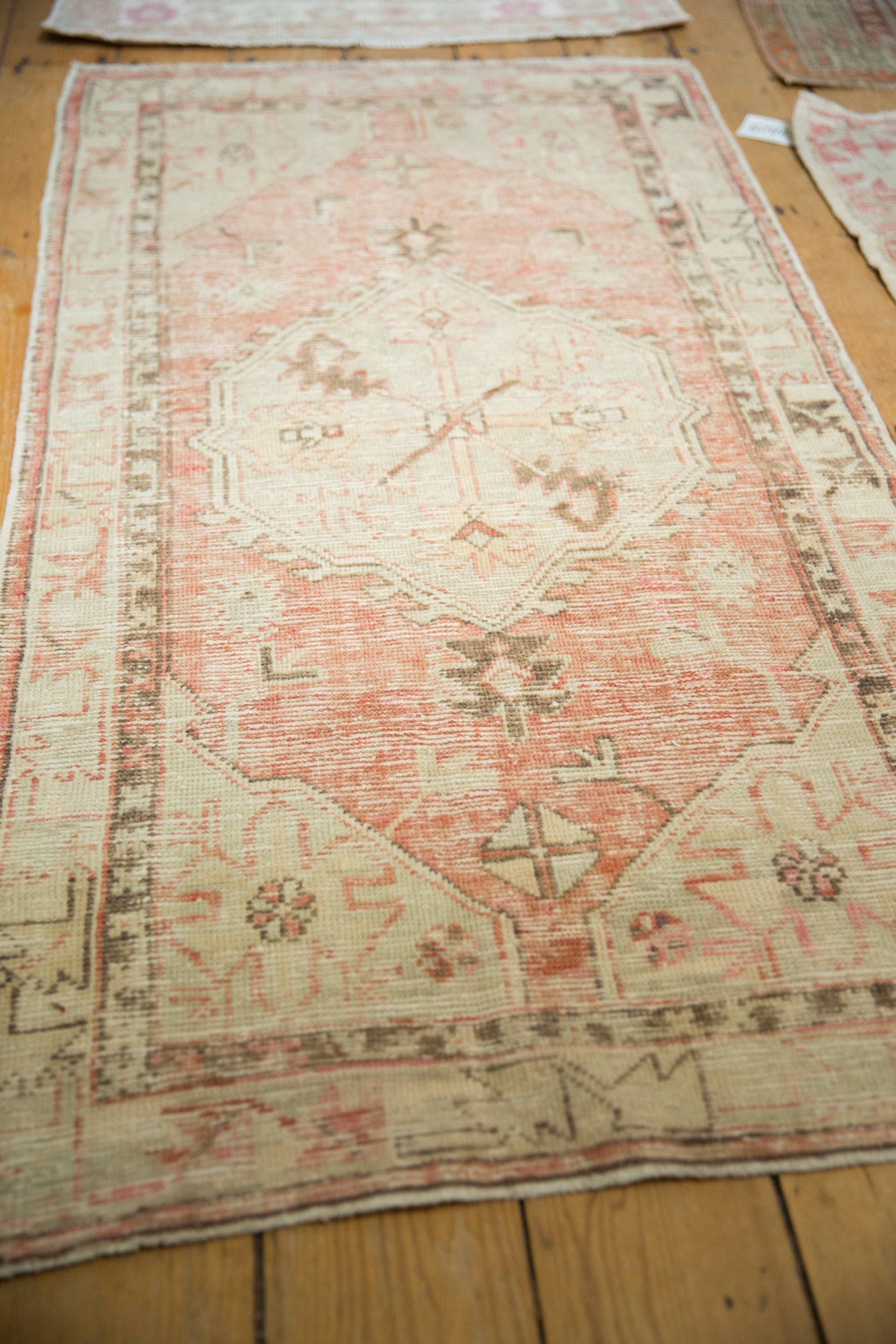 2.5x5 Vintage Distressed Oushak Rug Runner // ONH Item 12893, Image 2