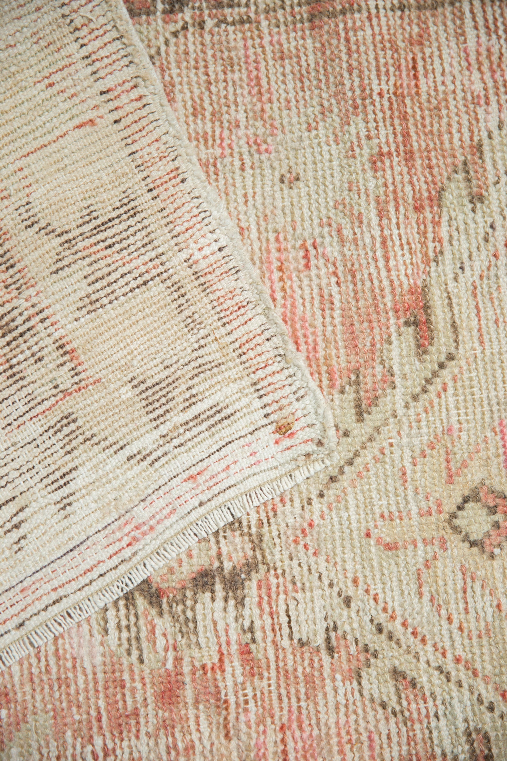 2.5x5 Vintage Distressed Oushak Rug Runner // ONH Item 12893, Image 7