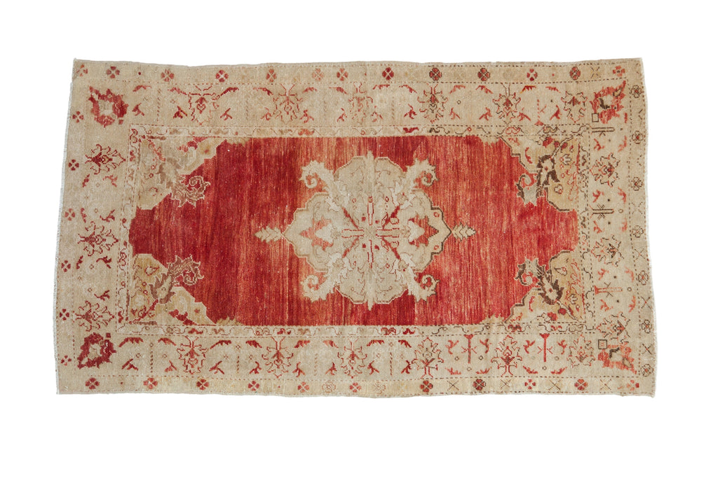 3.5x6 Vintage Distressed Anatolian Rug // ONH Item 129051