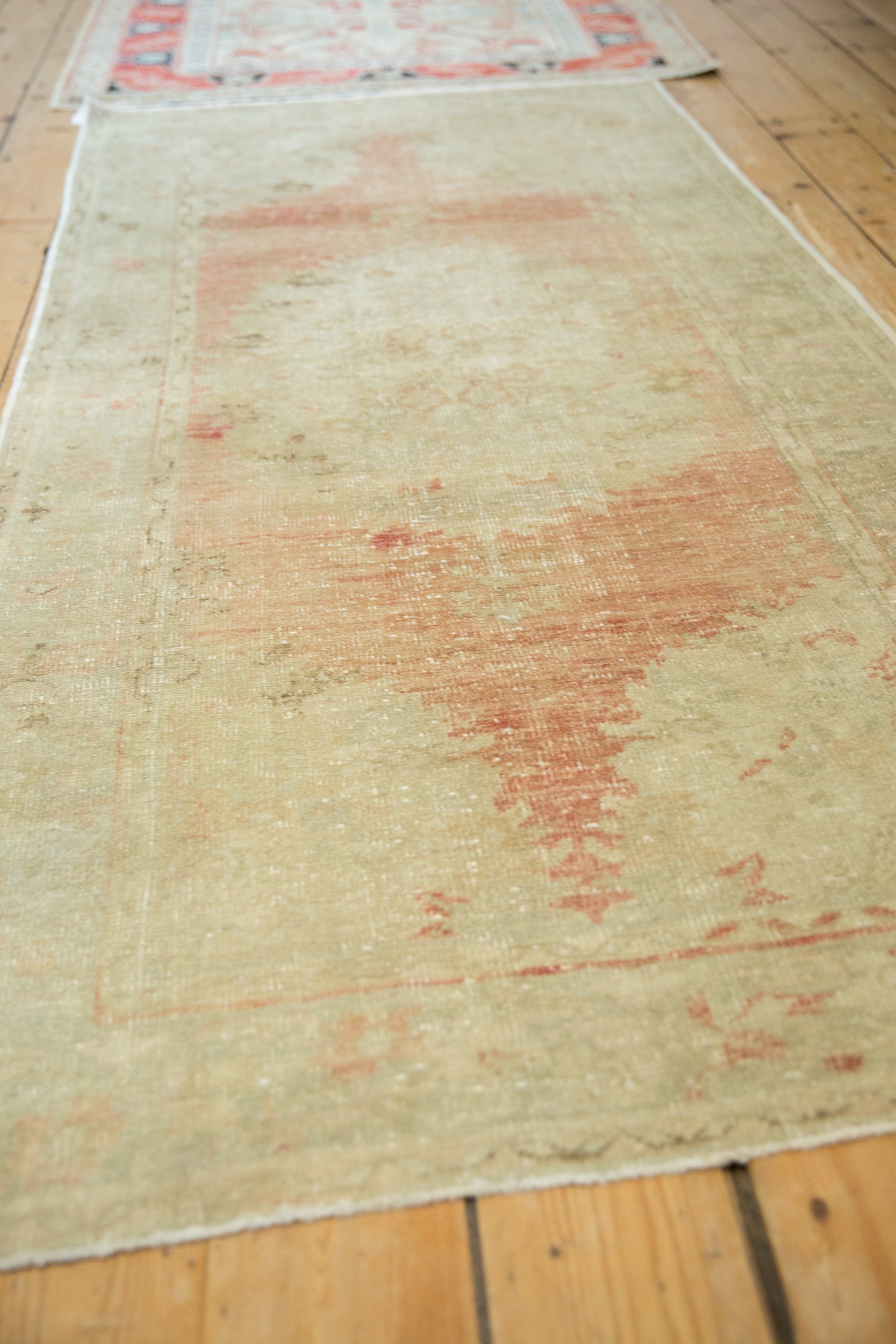3.5x7 Vintage Distressed Oushak Rug Runner // ONH Item 12909, Image 3