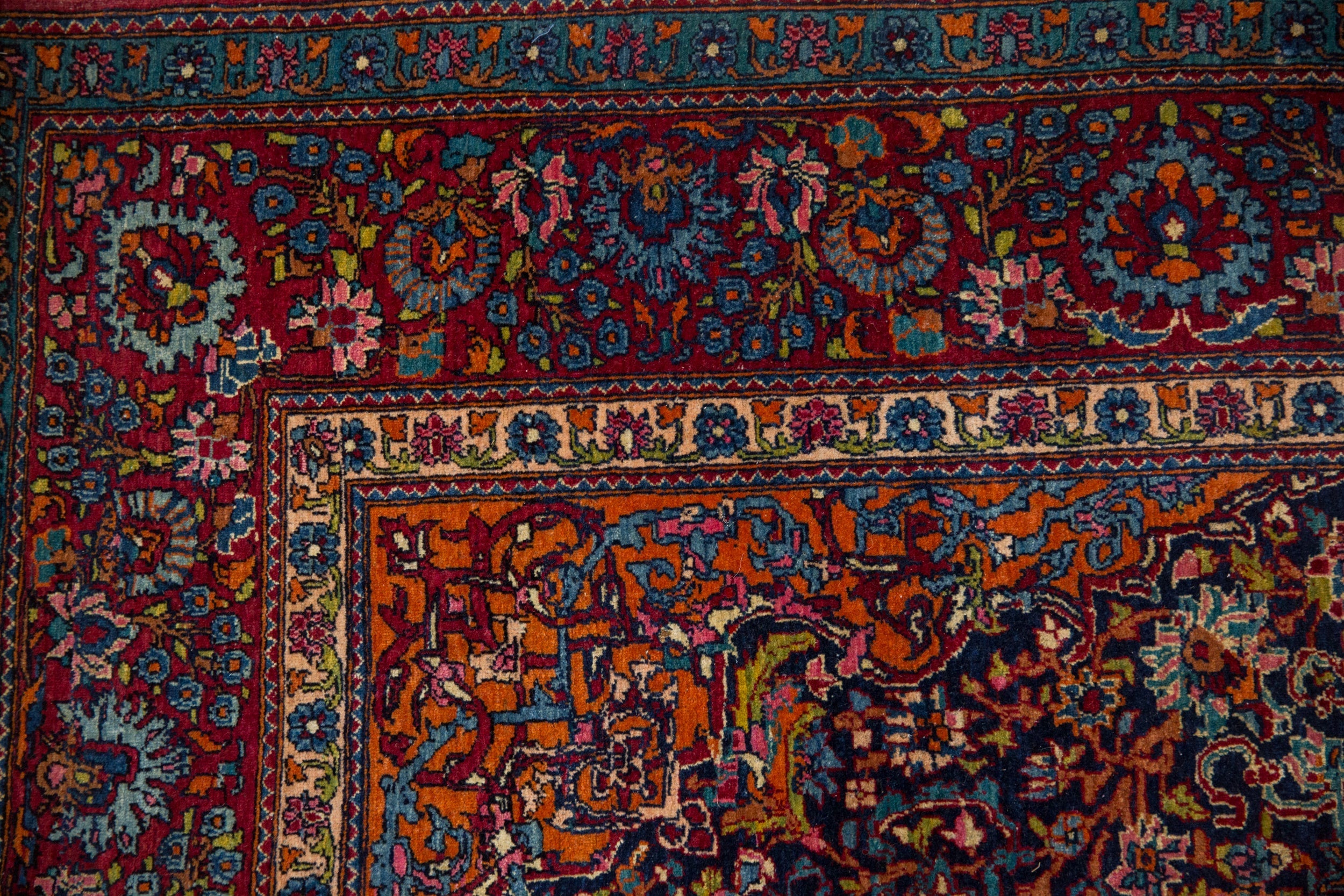 Antique Fine Kashan Rug // ONH Item: 12913, Image 2