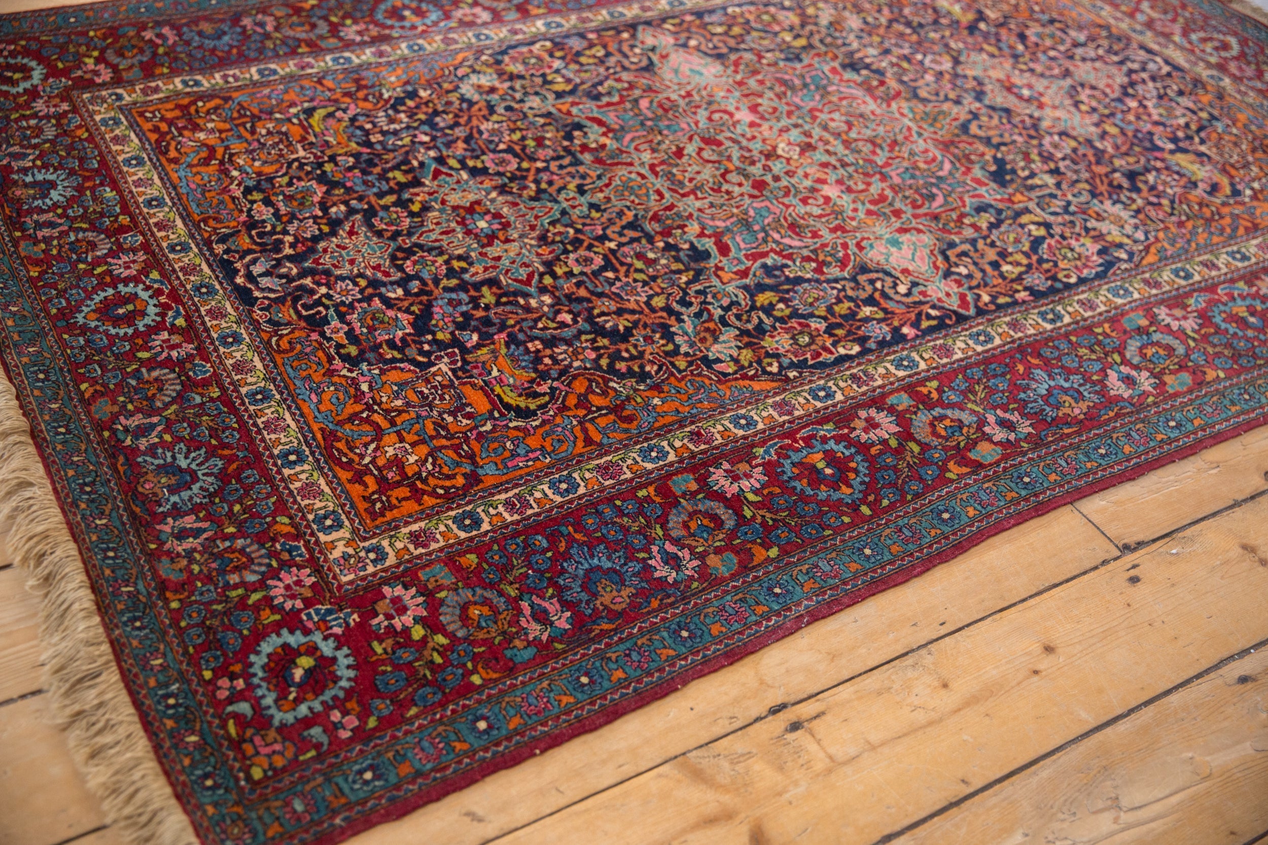 Antique Fine Kashan Rug // ONH Item: 12913, Image 5