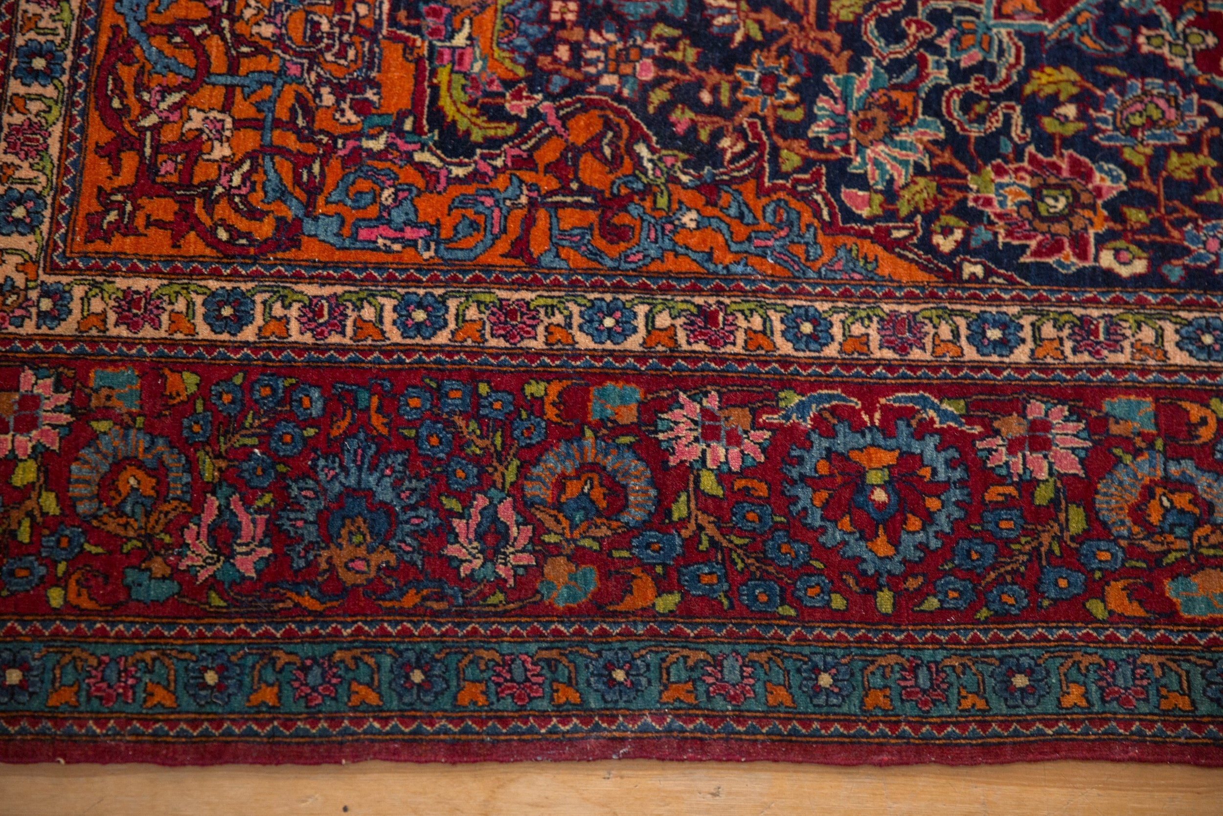Antique Fine Kashan Rug // ONH Item: 12913, Image 7