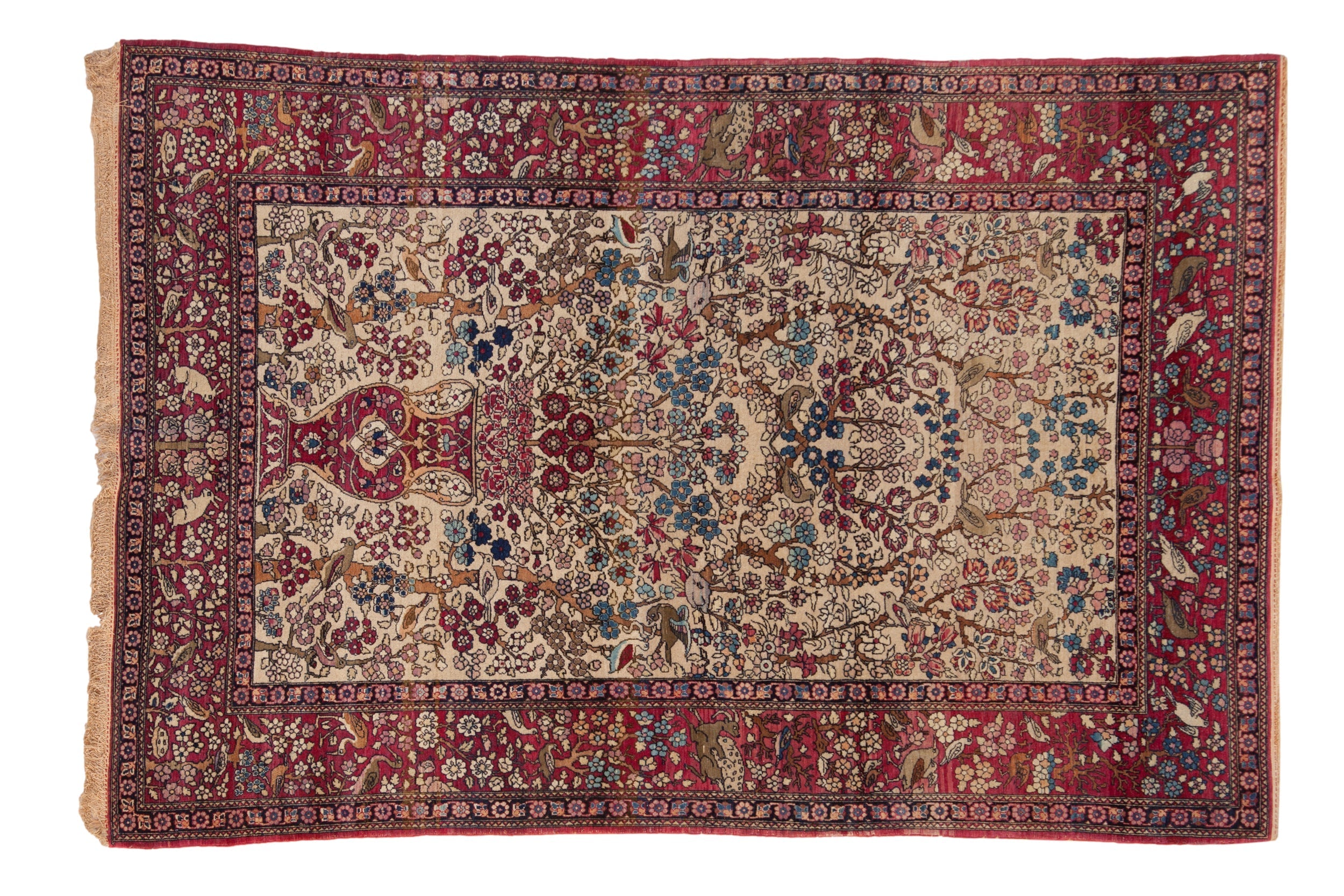 Antique Fine Isfahan Rug // ONH Item: 12914