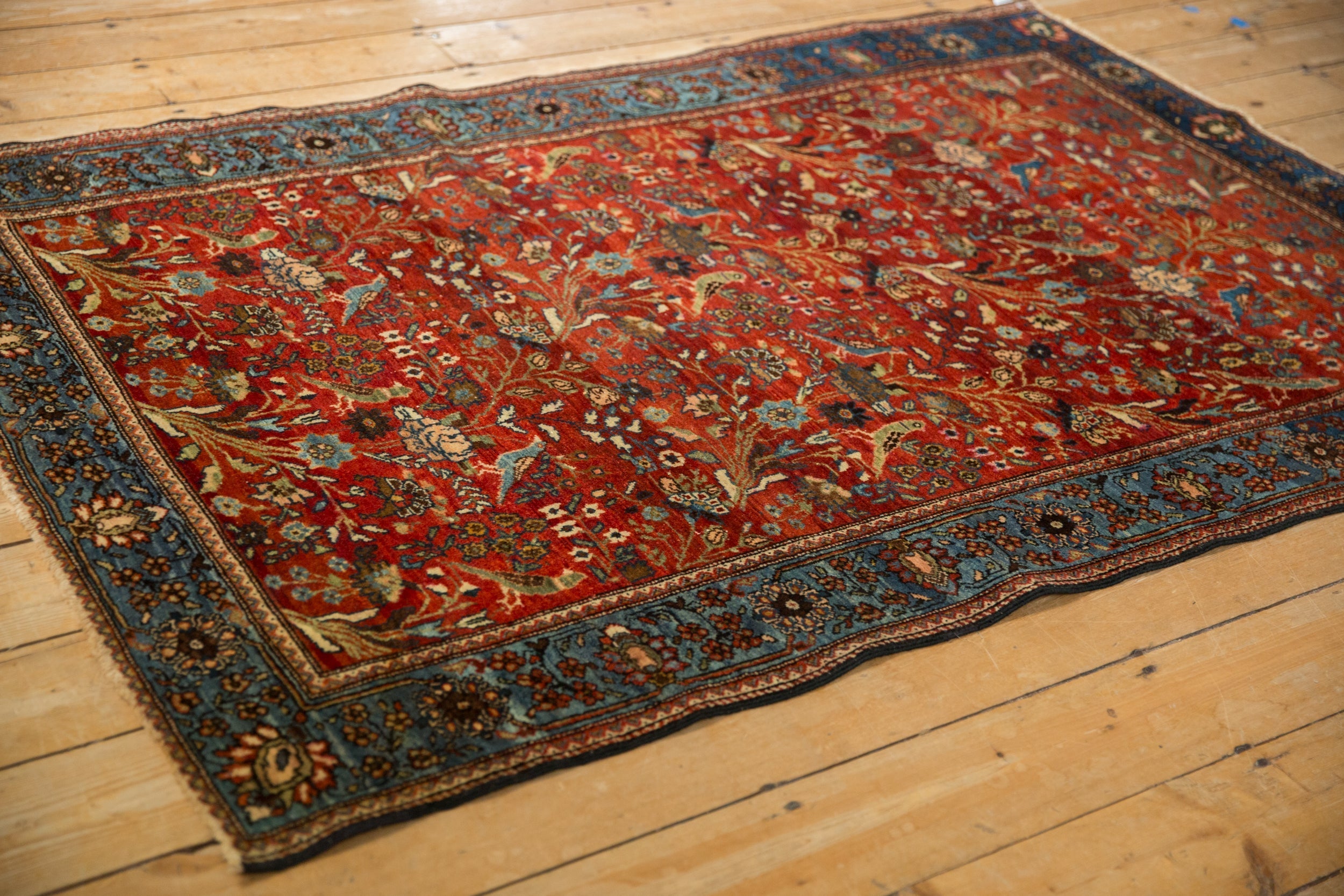 4x6 Antique Farahan Sarouk Rug // ONH Item 12927, Image 6