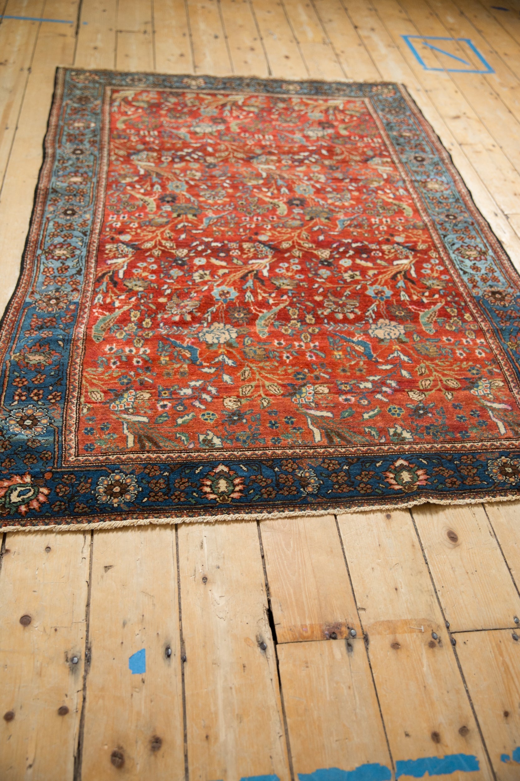 4x6 Antique Farahan Sarouk Rug // ONH Item 12927, Image 8