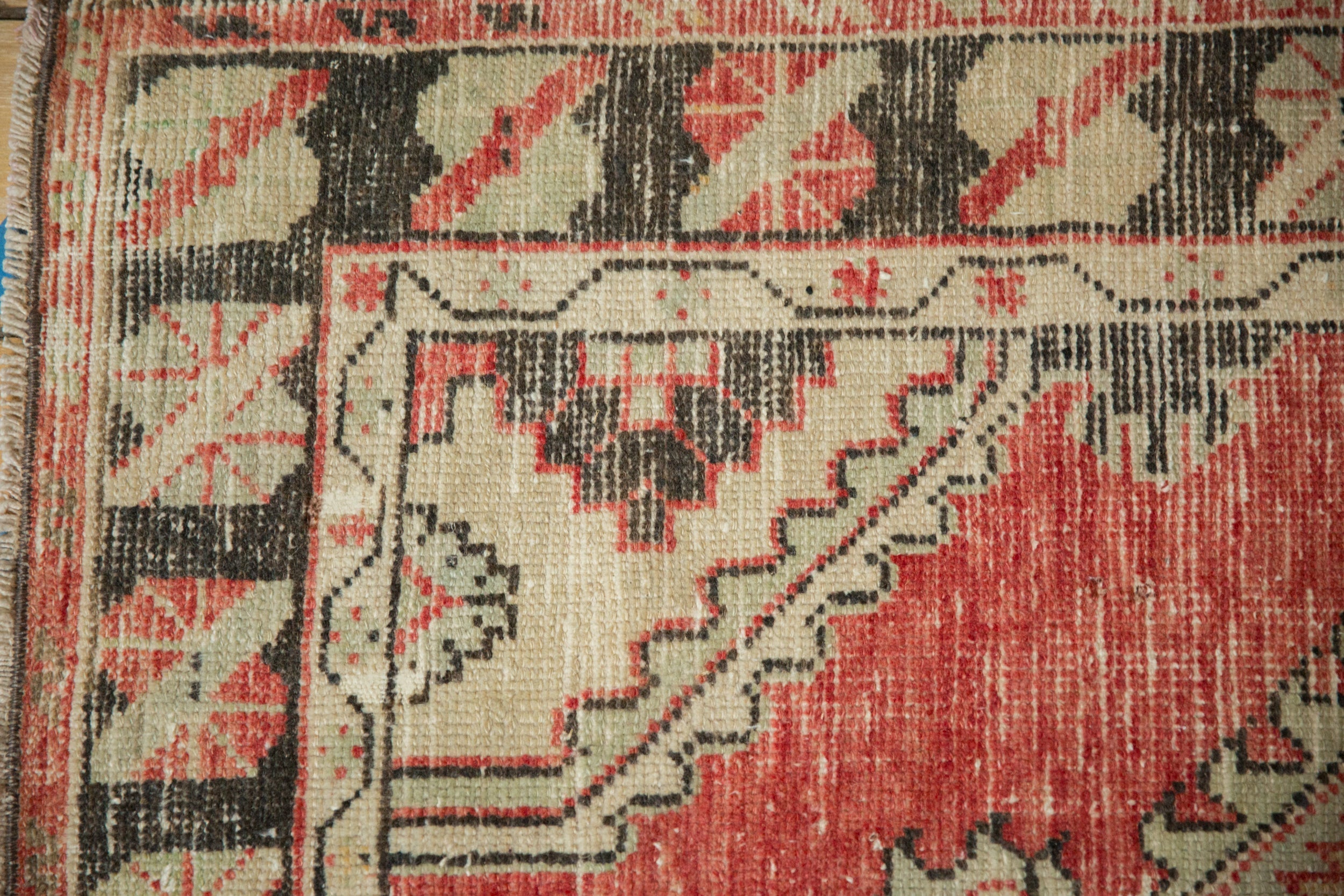 2.5x5.5 Vintage Distressed Oushak Rug Runner // ONH Item 12930, Image 2