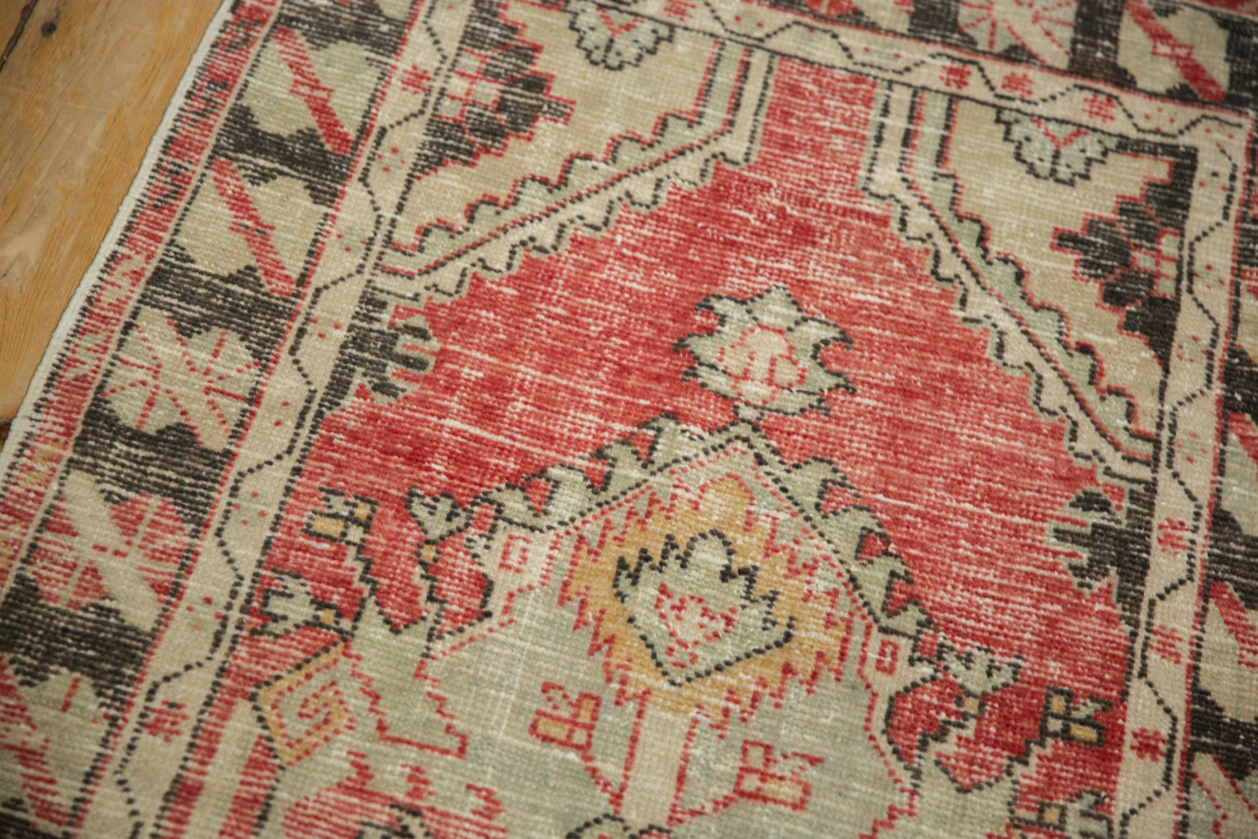 2.5x5.5 Vintage Distressed Oushak Rug Runner // ONH Item 12930, Image 5