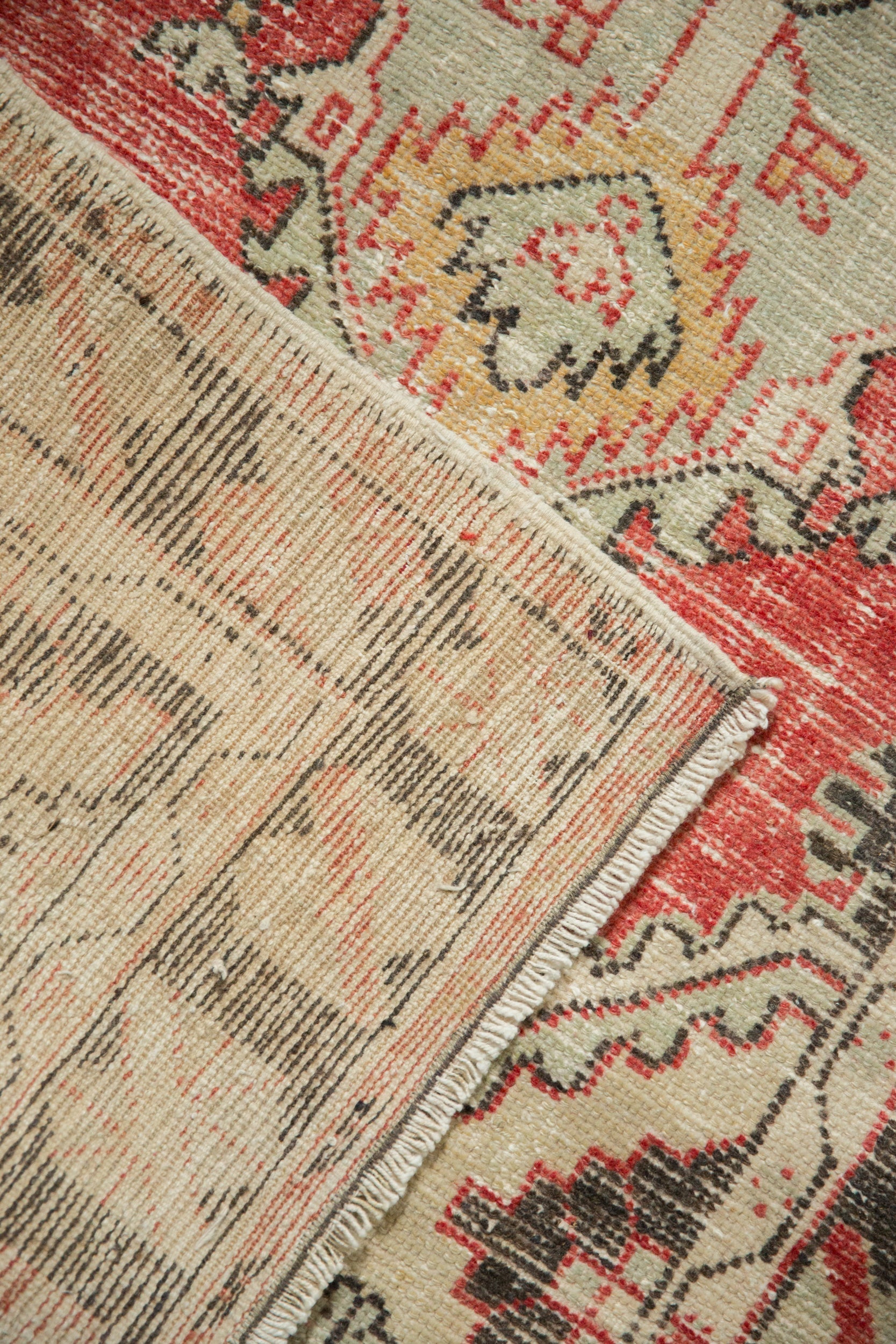 2.5x5.5 Vintage Distressed Oushak Rug Runner // ONH Item 12930, Image 9