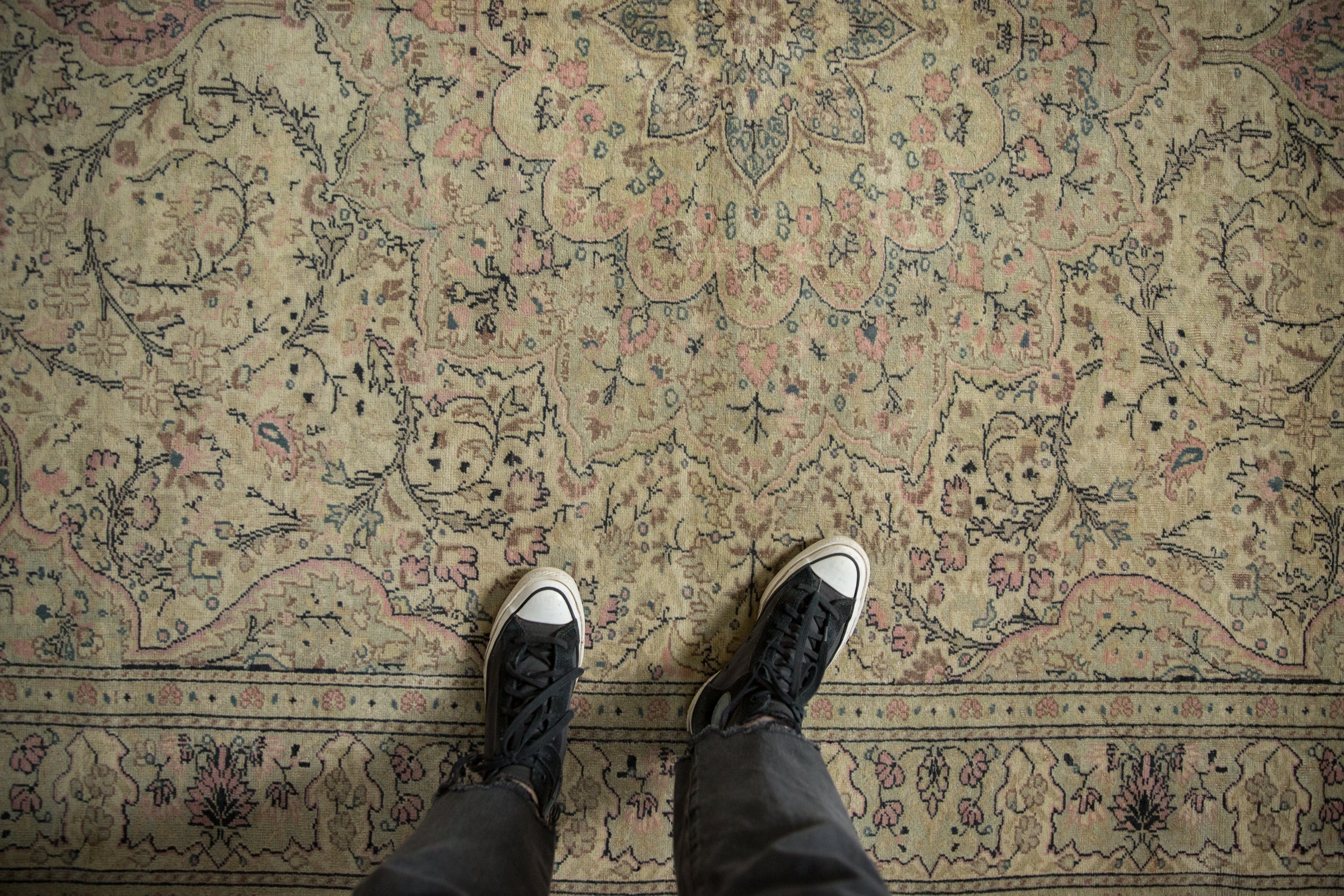 6.5x9.5 Vintage Distressed Kayseri Carpet // ONH Item 12936, Image 1