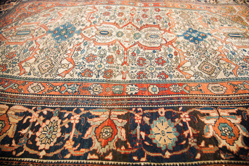 3x5 Antique Fine Farahan Sarouk Rug // ONH Item 1294 Image 10