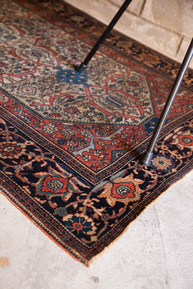 3x5 Antique Fine Farahan Sarouk Rug // ONH Item 1294 Image 8