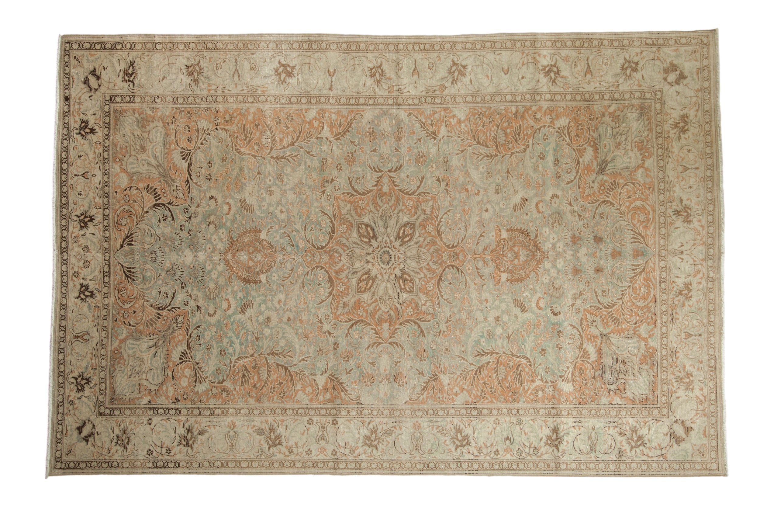 6.5x10 Vintage Distressed Kayseri Carpet // ONH Item 12945