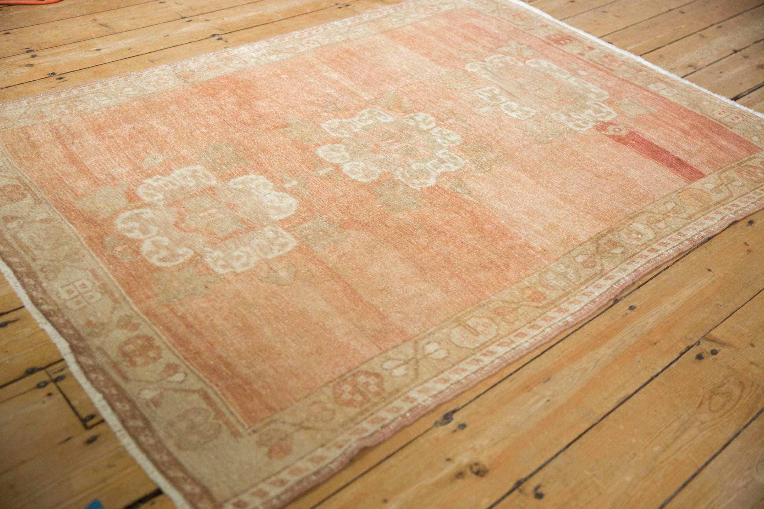 4x5.5 Vintage Distressed Oushak Rug // ONH Item 12956, Image 4