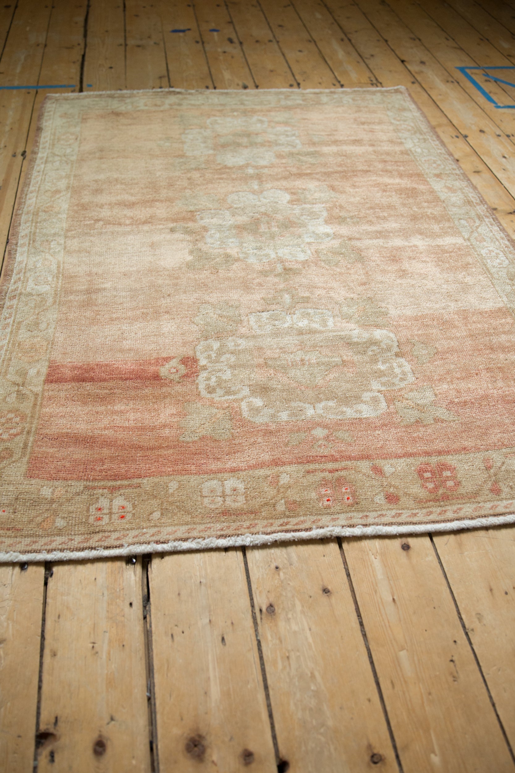 4x5.5 Vintage Distressed Oushak Rug // ONH Item 12956, Image 6