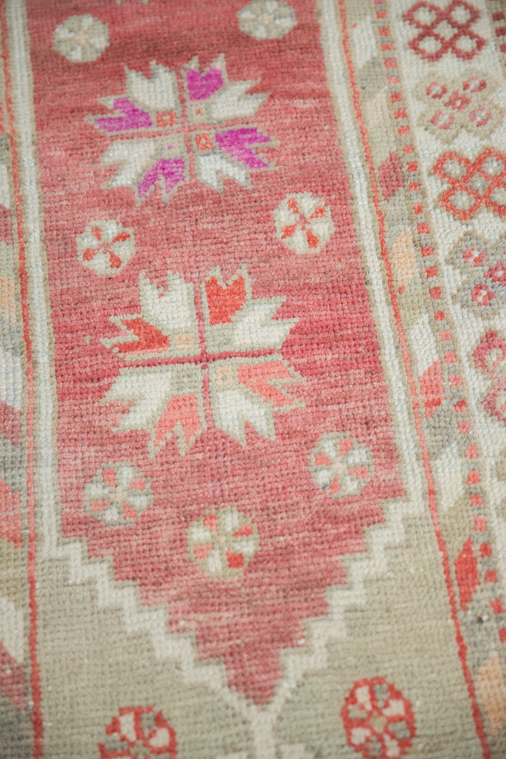 2.5x5 Vintage Distressed Oushak Rug Runner // ONH Item 12961, Image 4