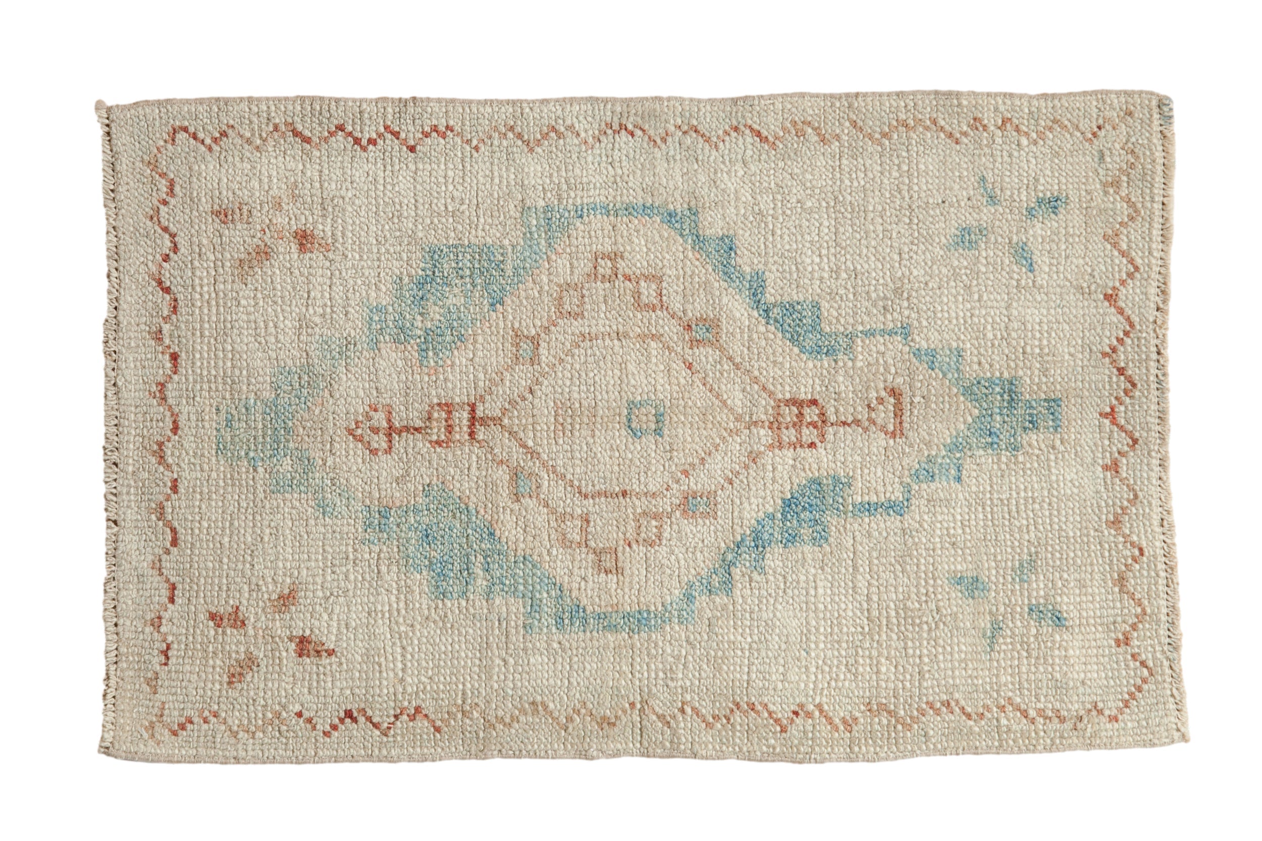 2x3.5 Distressed Oushak Rug // ONH Item 12997