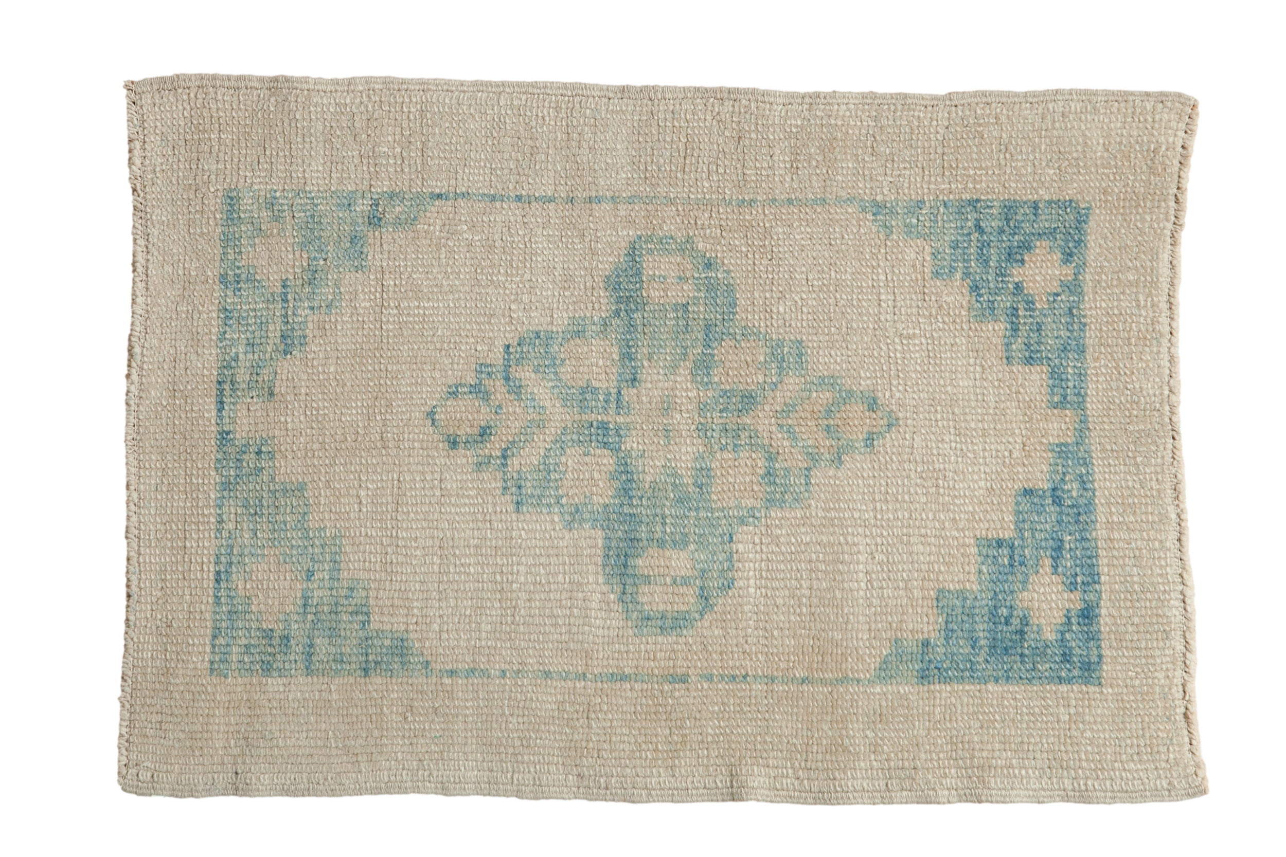 2.5x3.5 Distressed Oushak Rug // ONH Item 13001