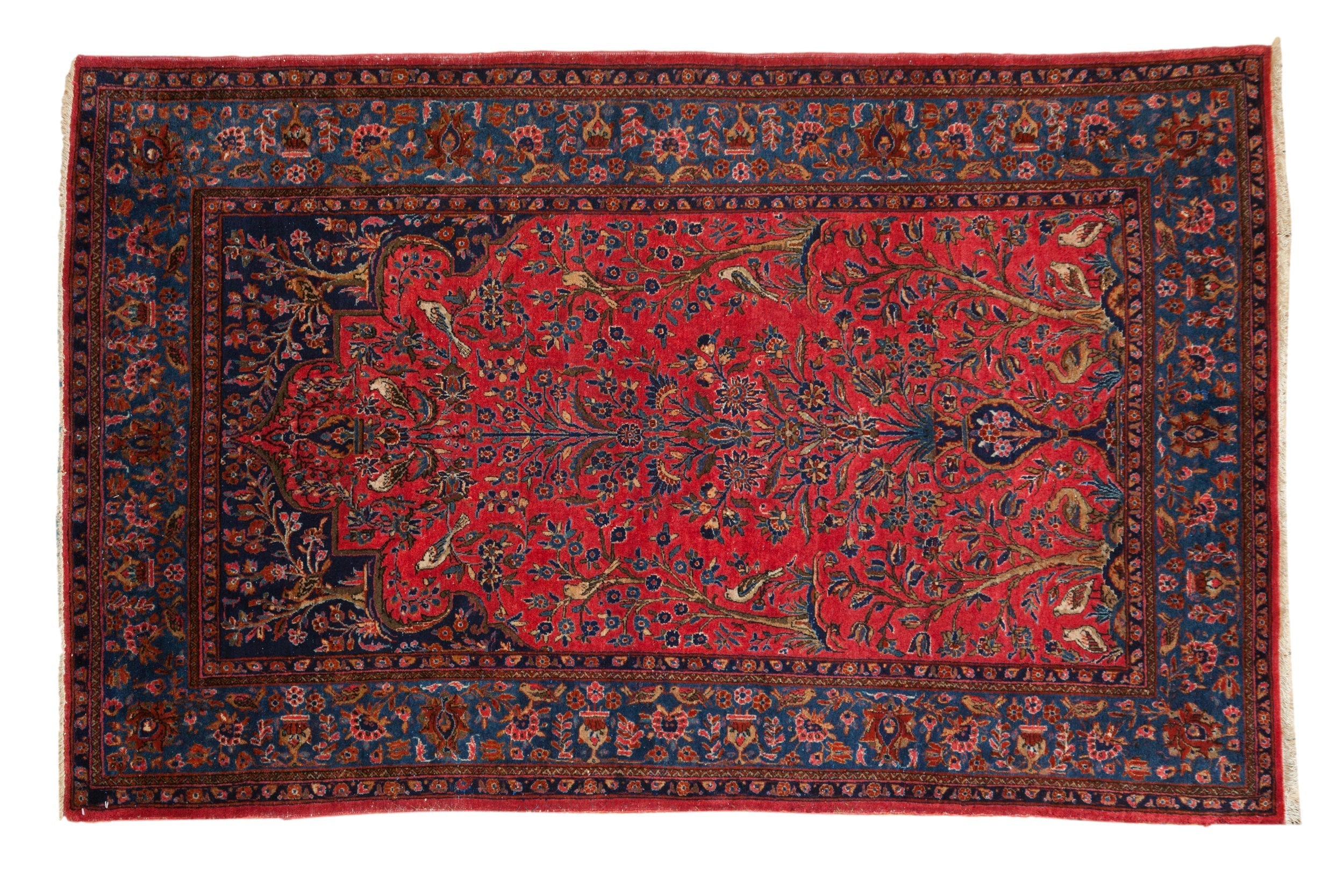 4x6.5 Antique Sarouk Rug // ONH Item 130091
