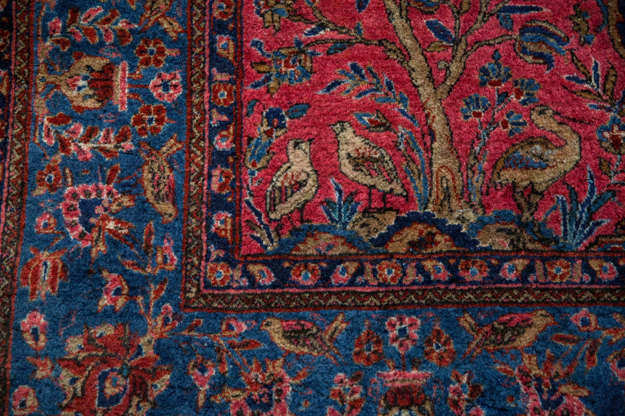4x6.5 Antique Sarouk Rug // ONH Item 13009, Image 3