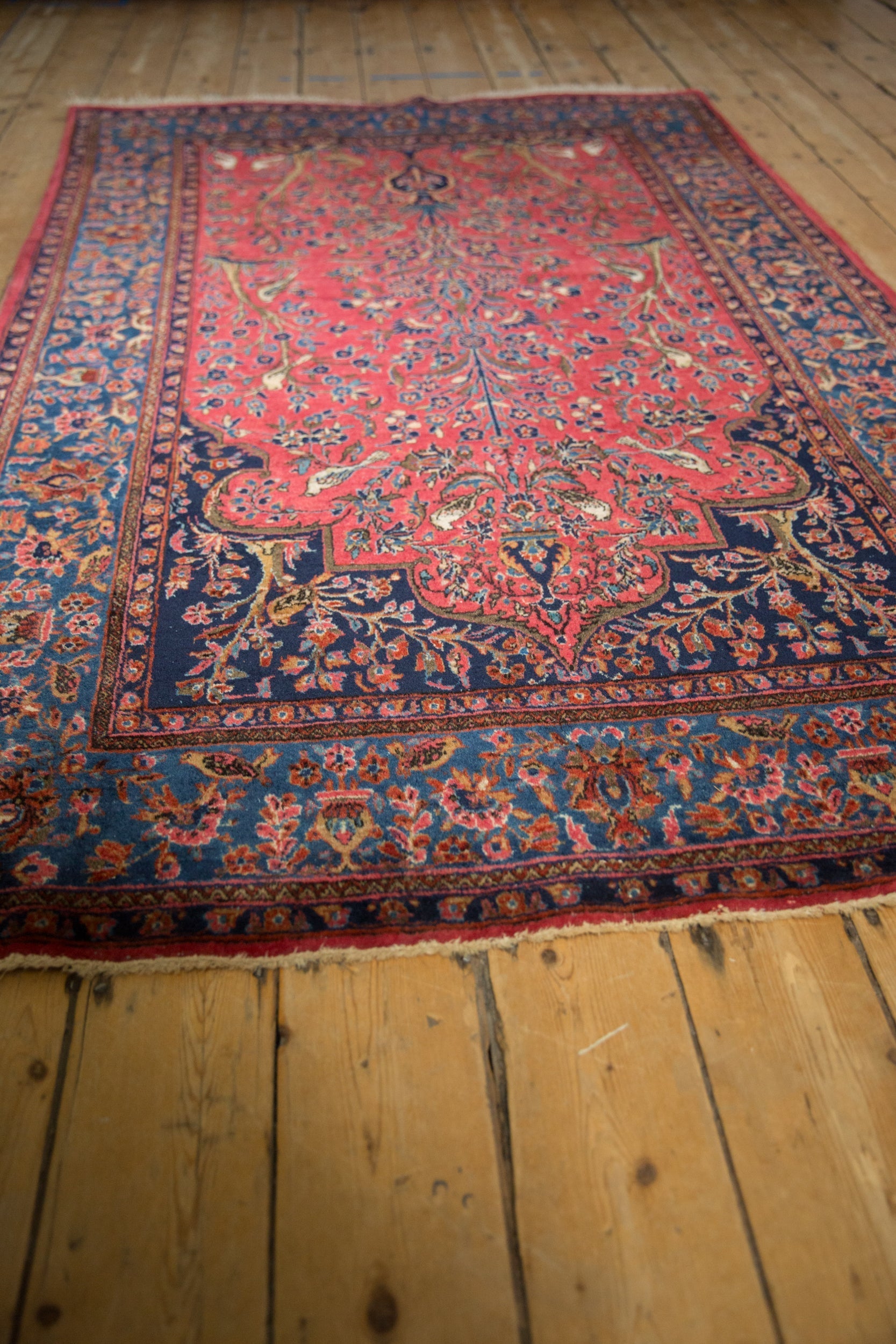 4x6.5 Antique Sarouk Rug // ONH Item 13009, Image 6