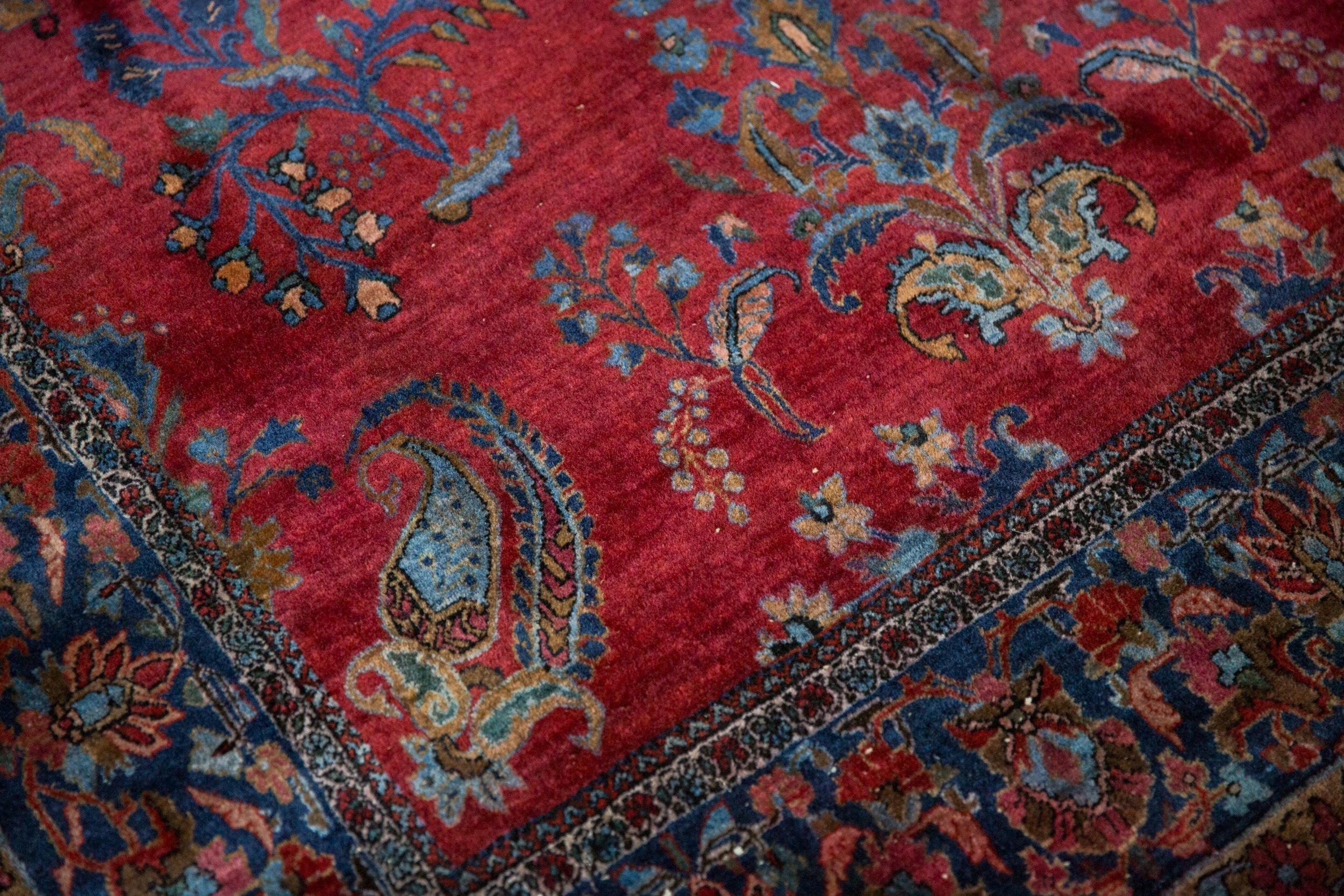 4.5x6.5 Antique Fine Kashan Rug // ONH Item 13010, Image 4
