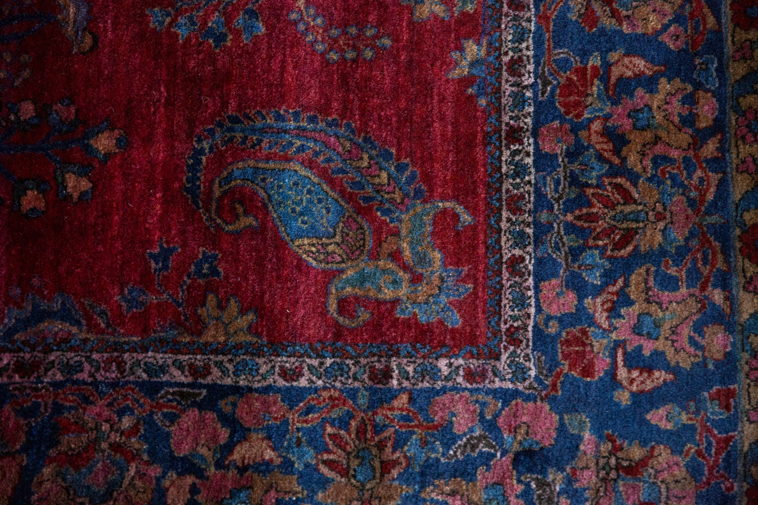 4.5x6.5 Antique Fine Kashan Rug // ONH Item 13010, Image 7