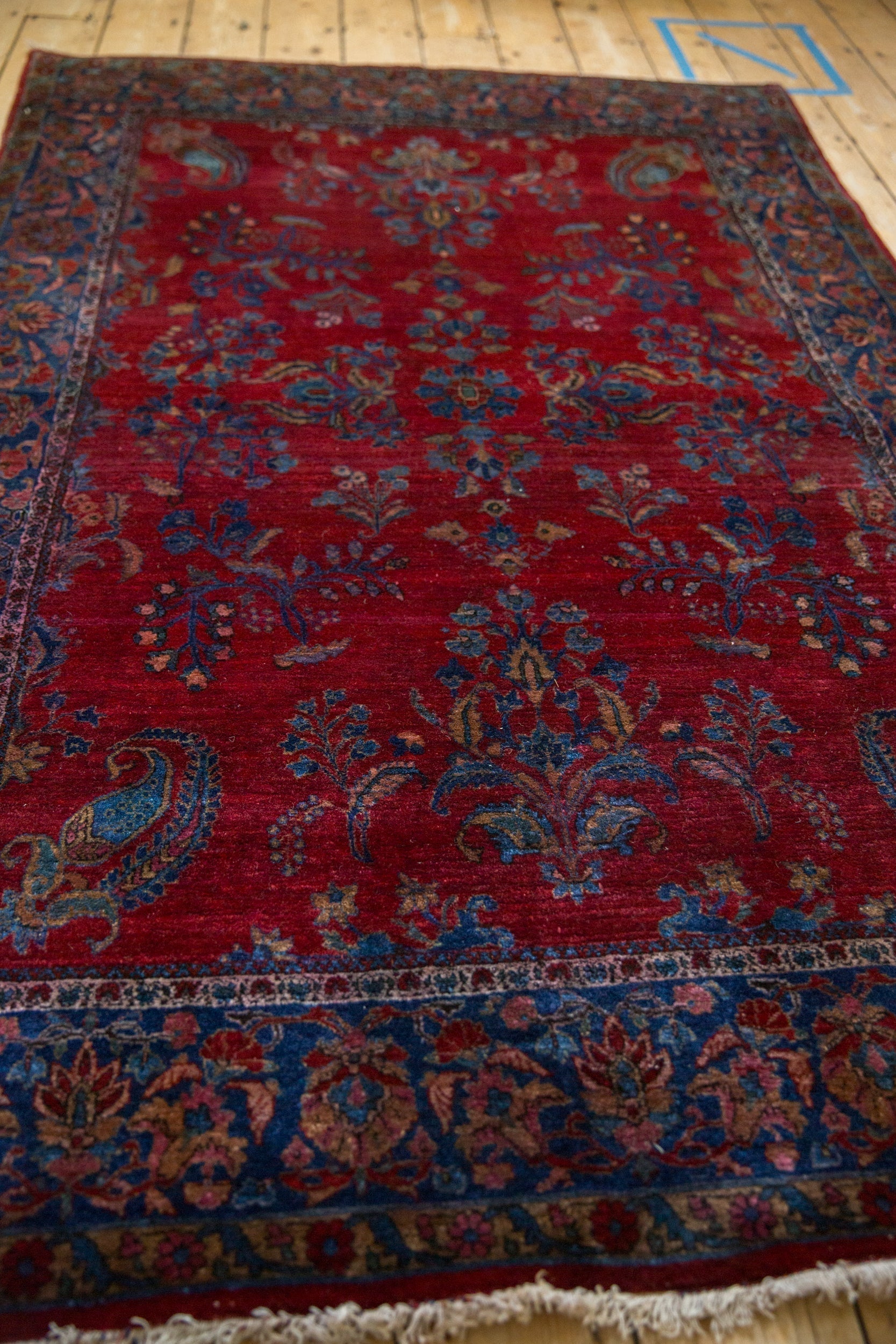 4.5x6.5 Antique Fine Kashan Rug // ONH Item 13010, Image 8