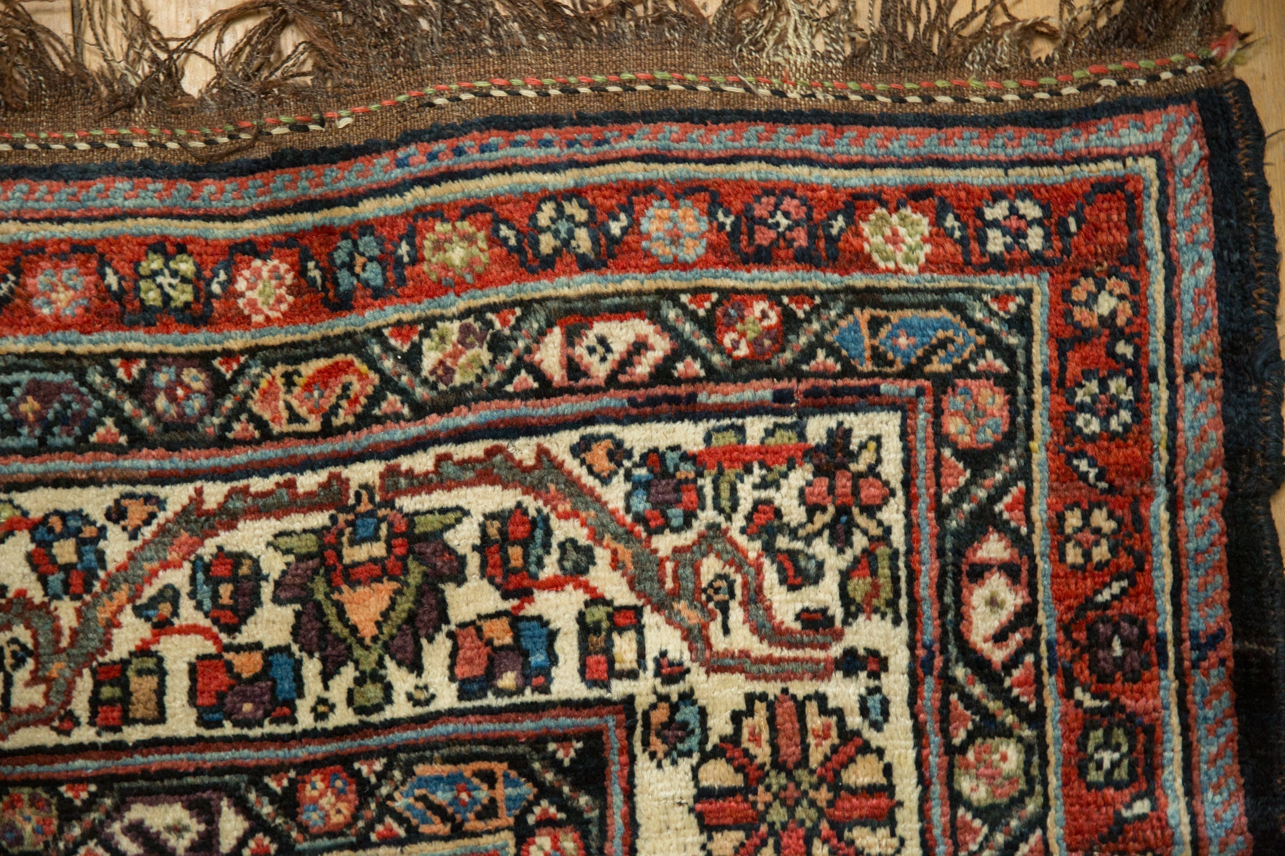 6x12.5 Antique Afshar Rug Runner // ONH Item 13053, Image 4