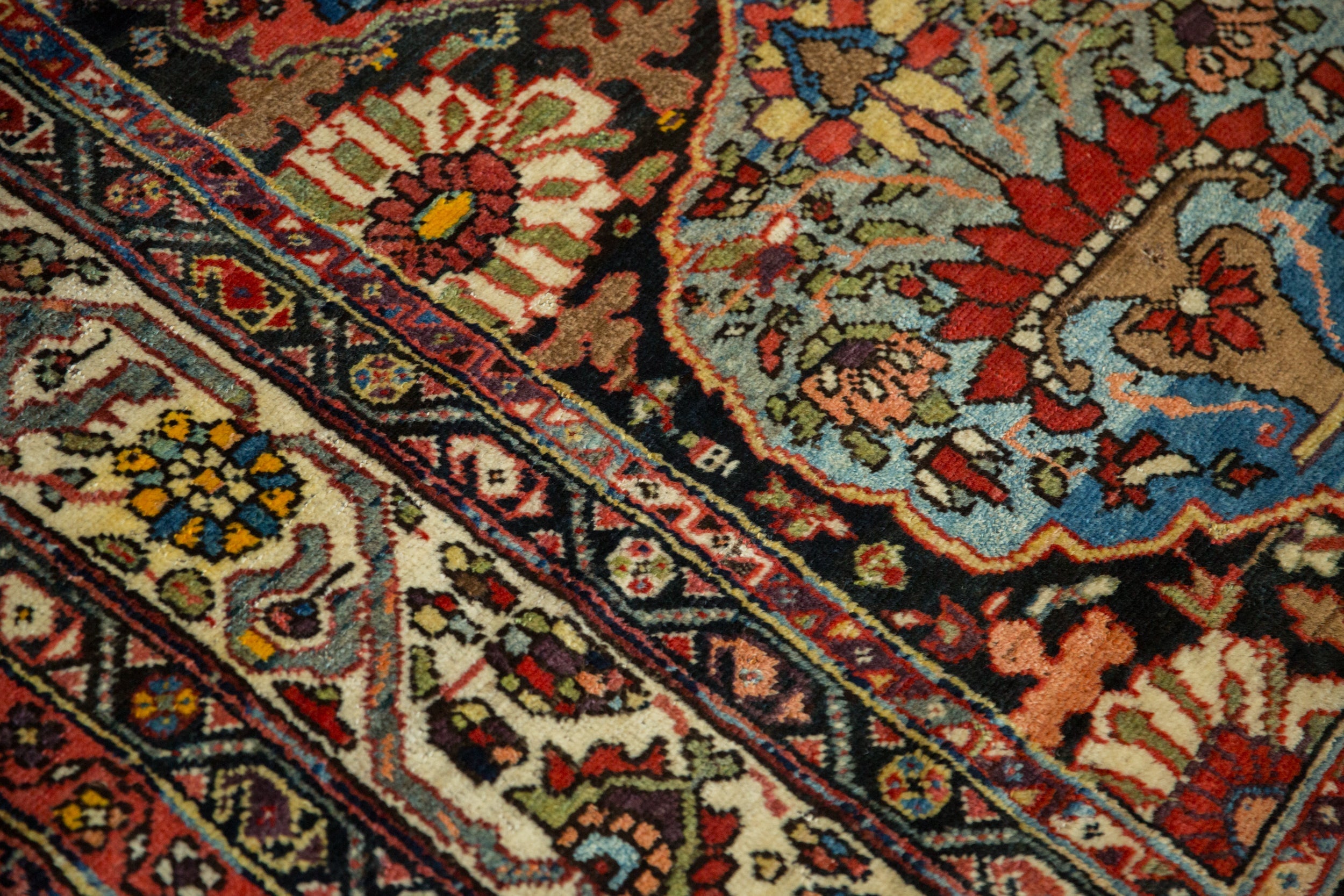 6x12.5 Antique Afshar Rug Runner // ONH Item 13053, Image 6