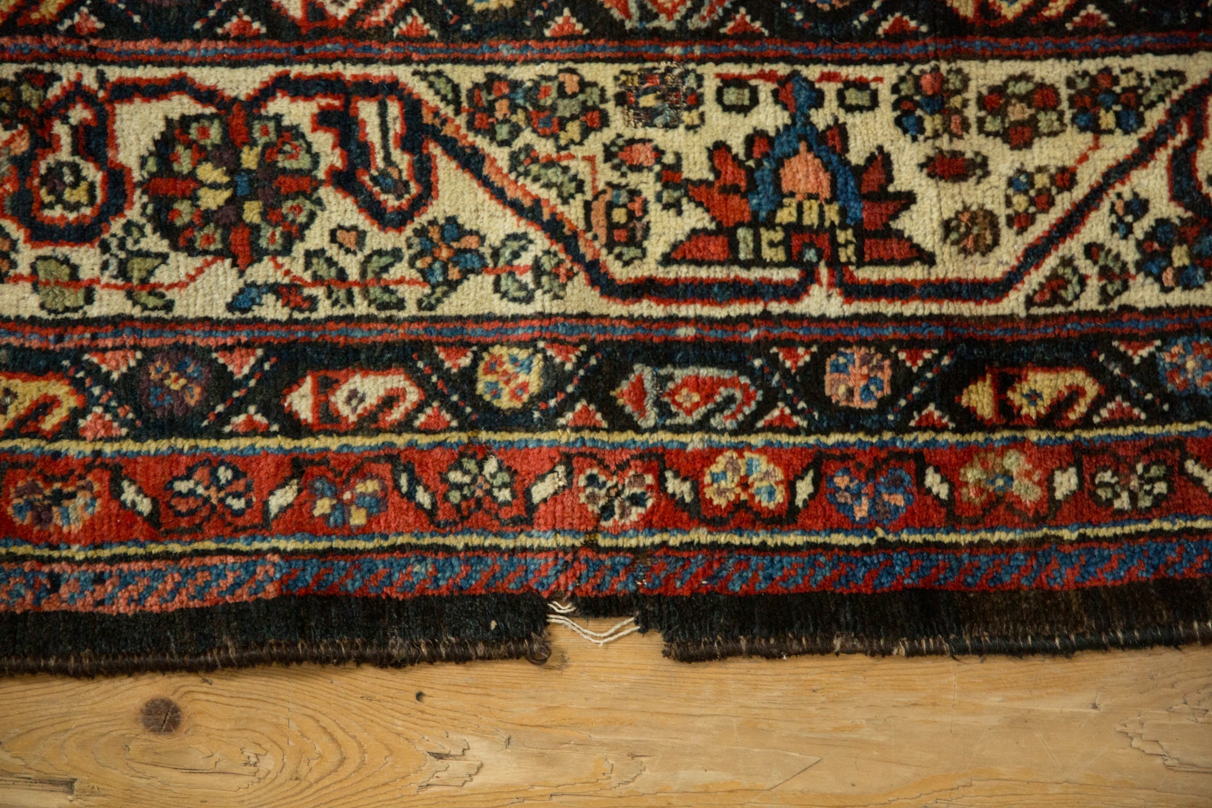 6x12.5 Antique Afshar Rug Runner // ONH Item 13053, Image 8