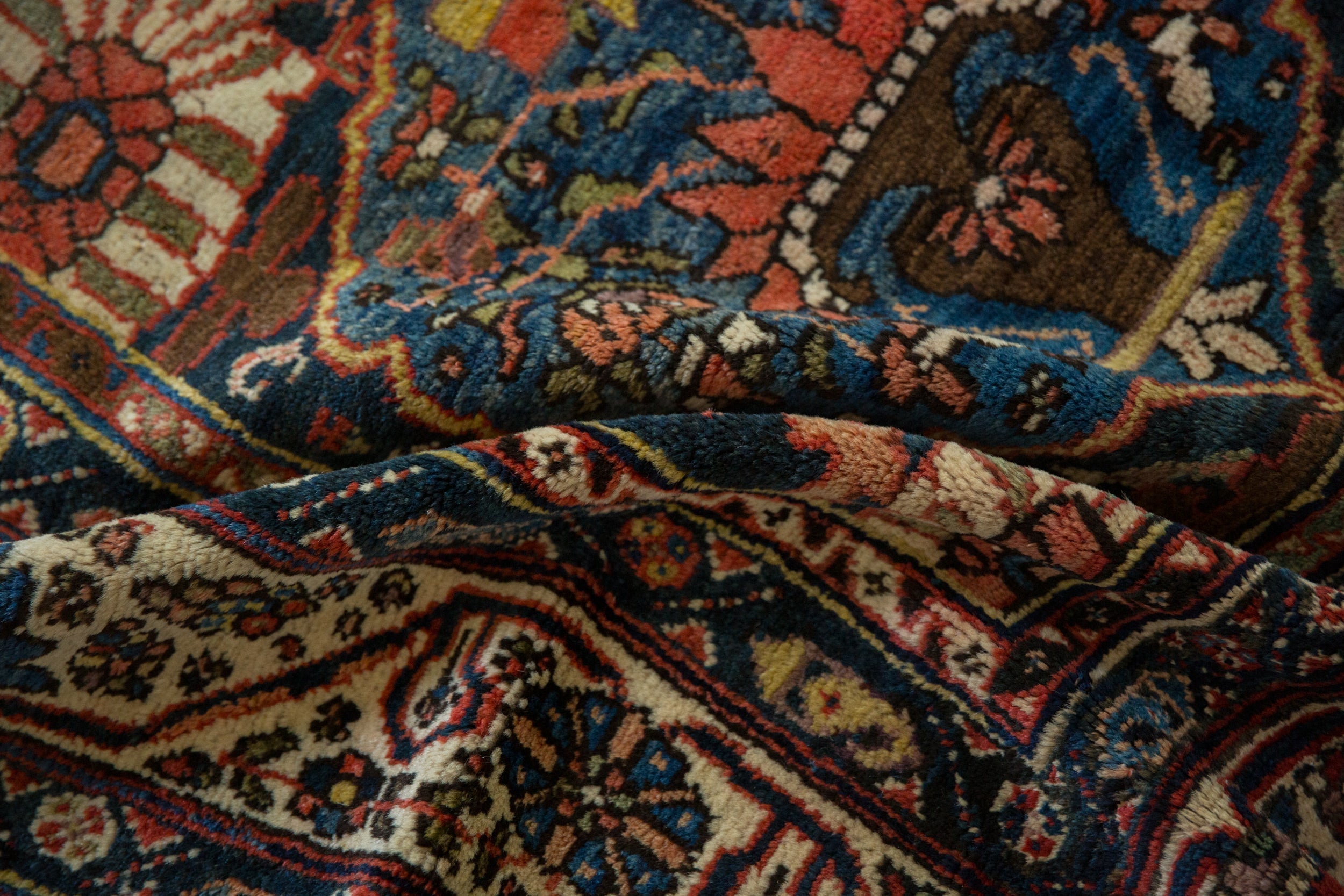 6x12.5 Antique Afshar Rug Runner // ONH Item 13053, Image 9