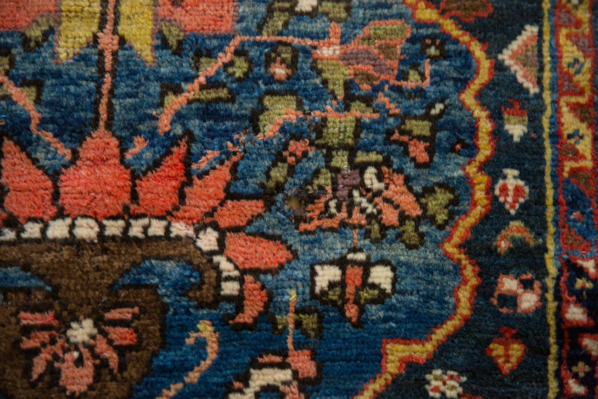 6x12.5 Antique Afshar Rug Runner // ONH Item 13053, Image 11